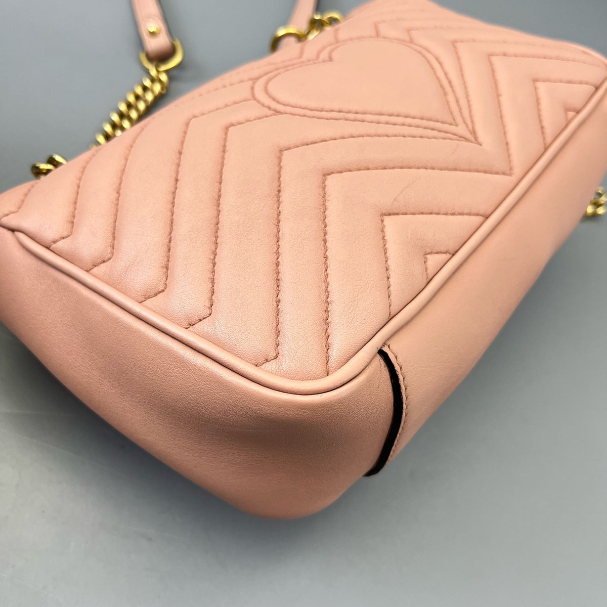 Gucci - Marmont - Leather - Pink - (small)