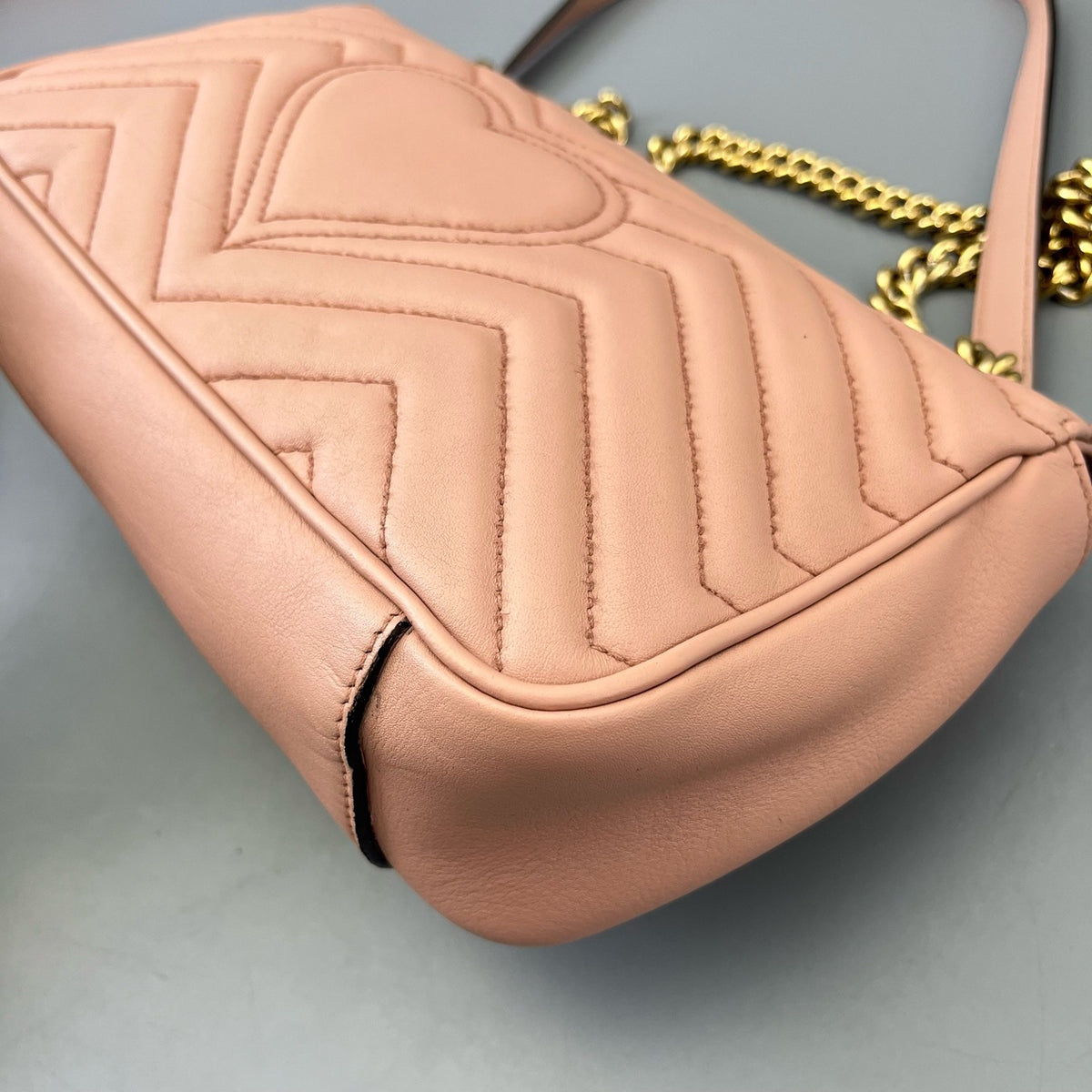 Gucci - Marmont - Leather - Pink - (small)