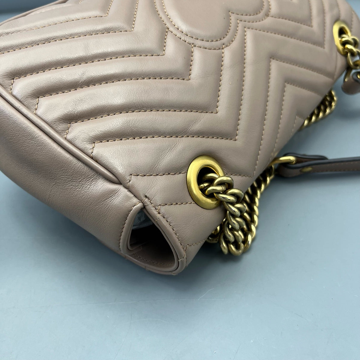 Gucci - Marmont - Leather - Pink - (small)