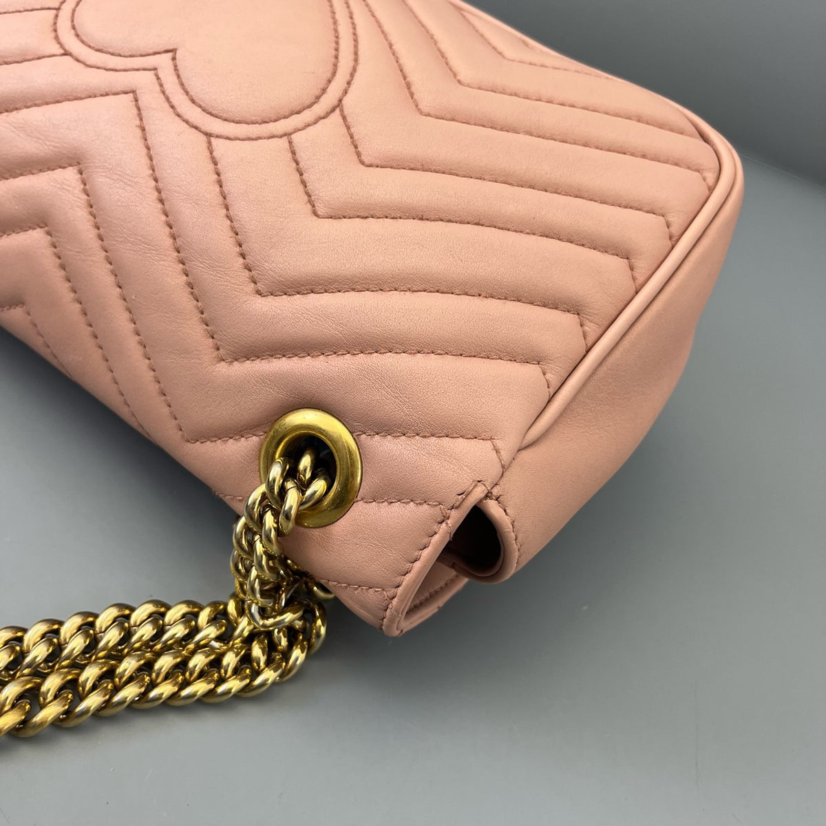 Gucci - Marmont - Leather - Pink - (small)
