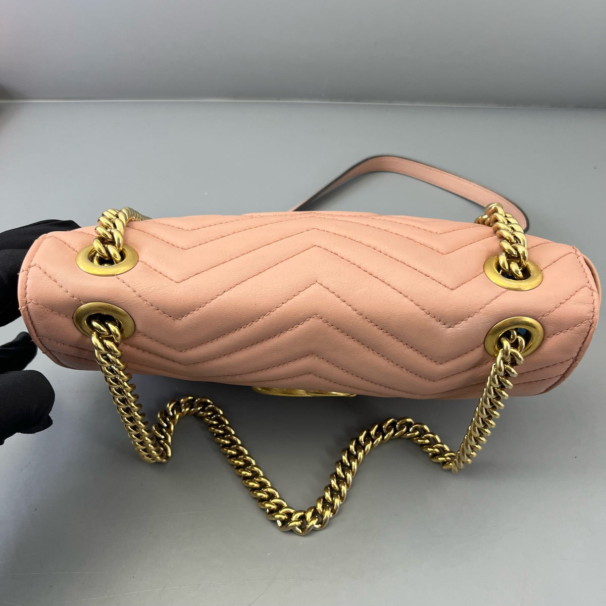Gucci - Marmont - Leather - Pink - (small)