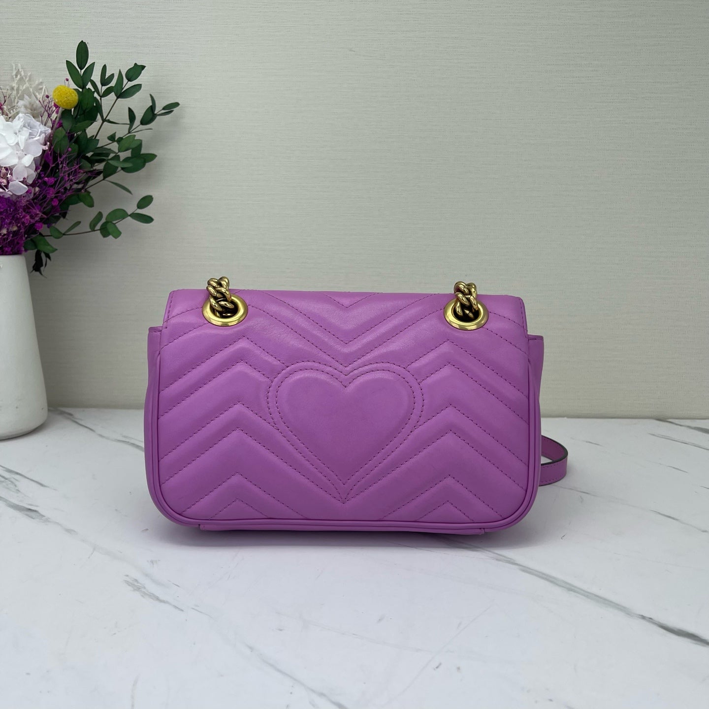 Gucci - Marmont - Leather - Purple - (mini)
