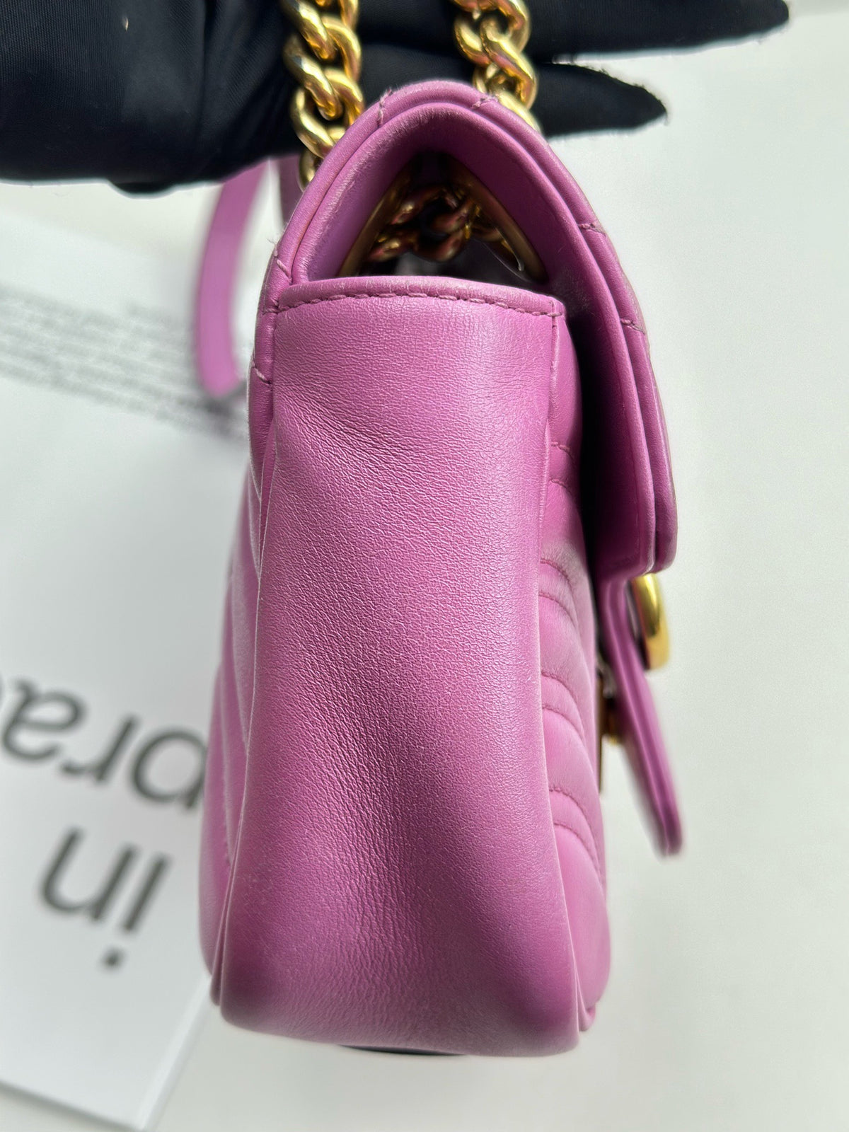Gucci - Marmont - Leather - Purple - (mini)