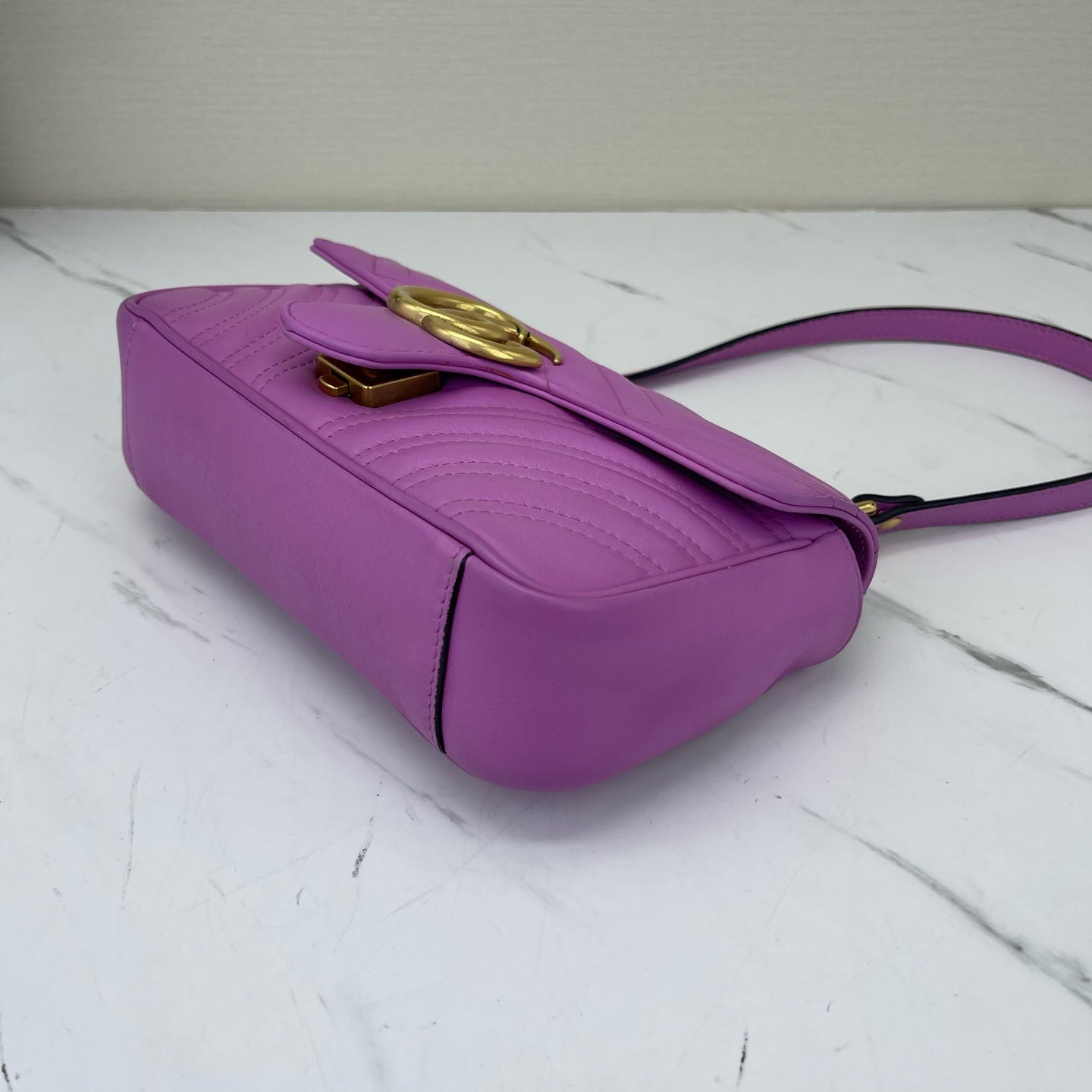 Gucci - Marmont - Leather - Purple - (mini)