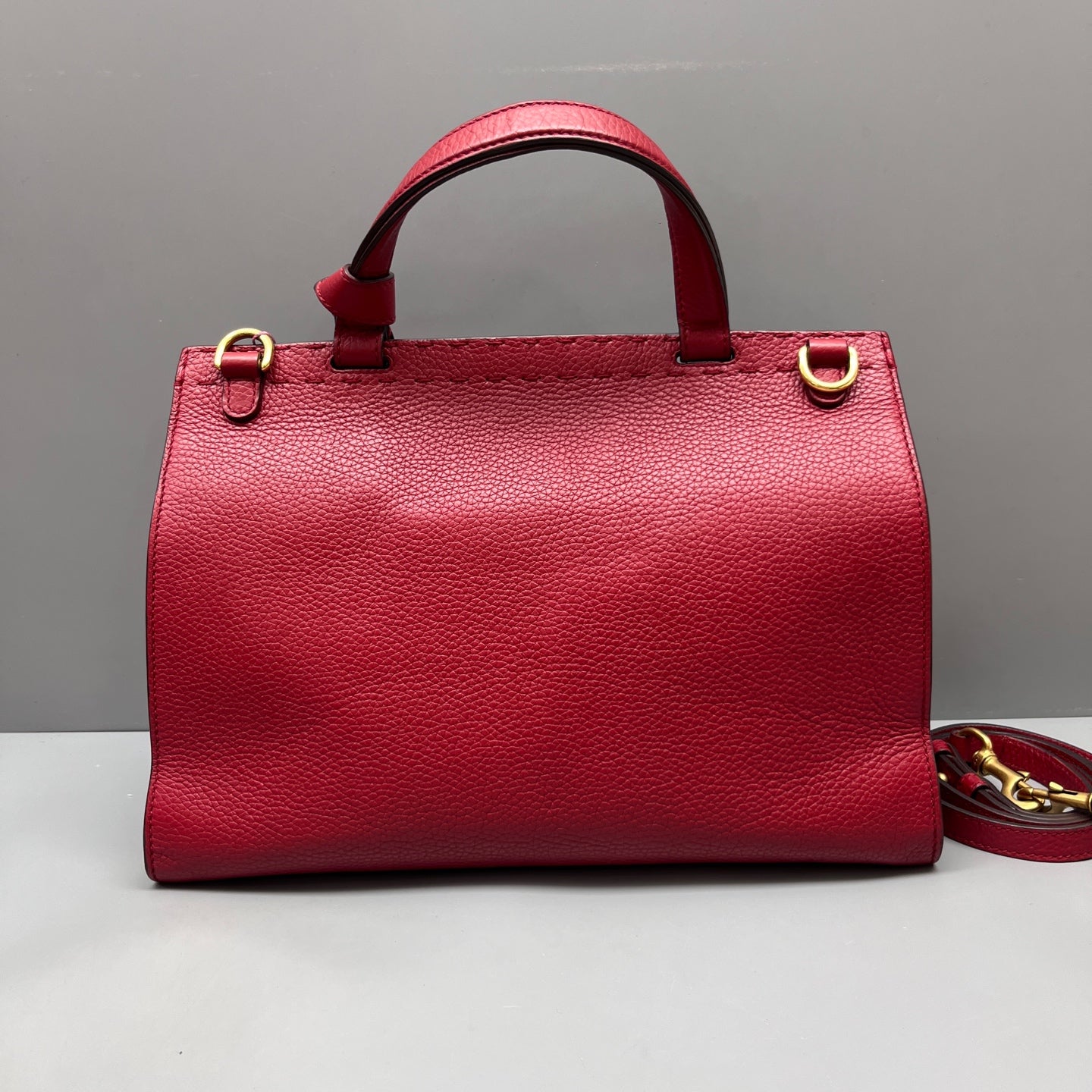 Gucci - Marmont - Leather - Red - (medium)