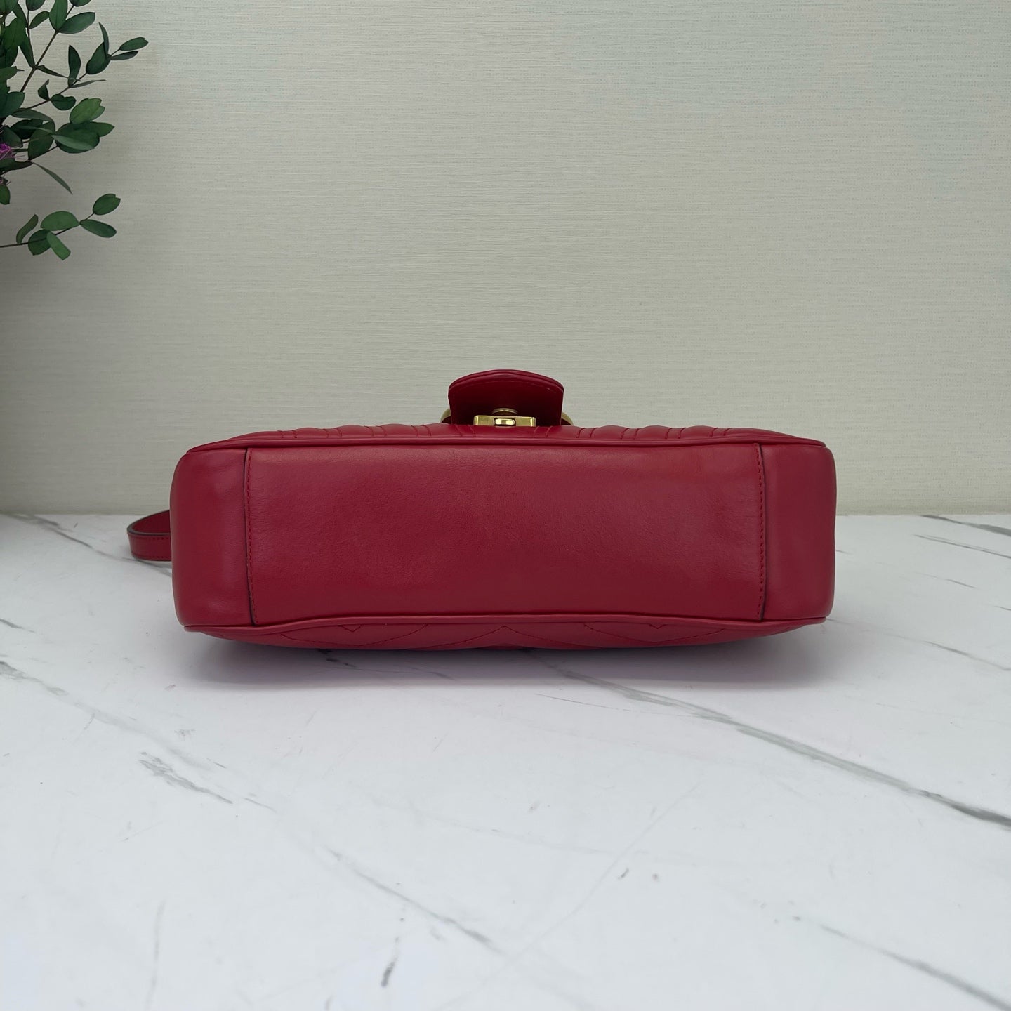 Gucci - Marmont - Leather - Red - (medium)