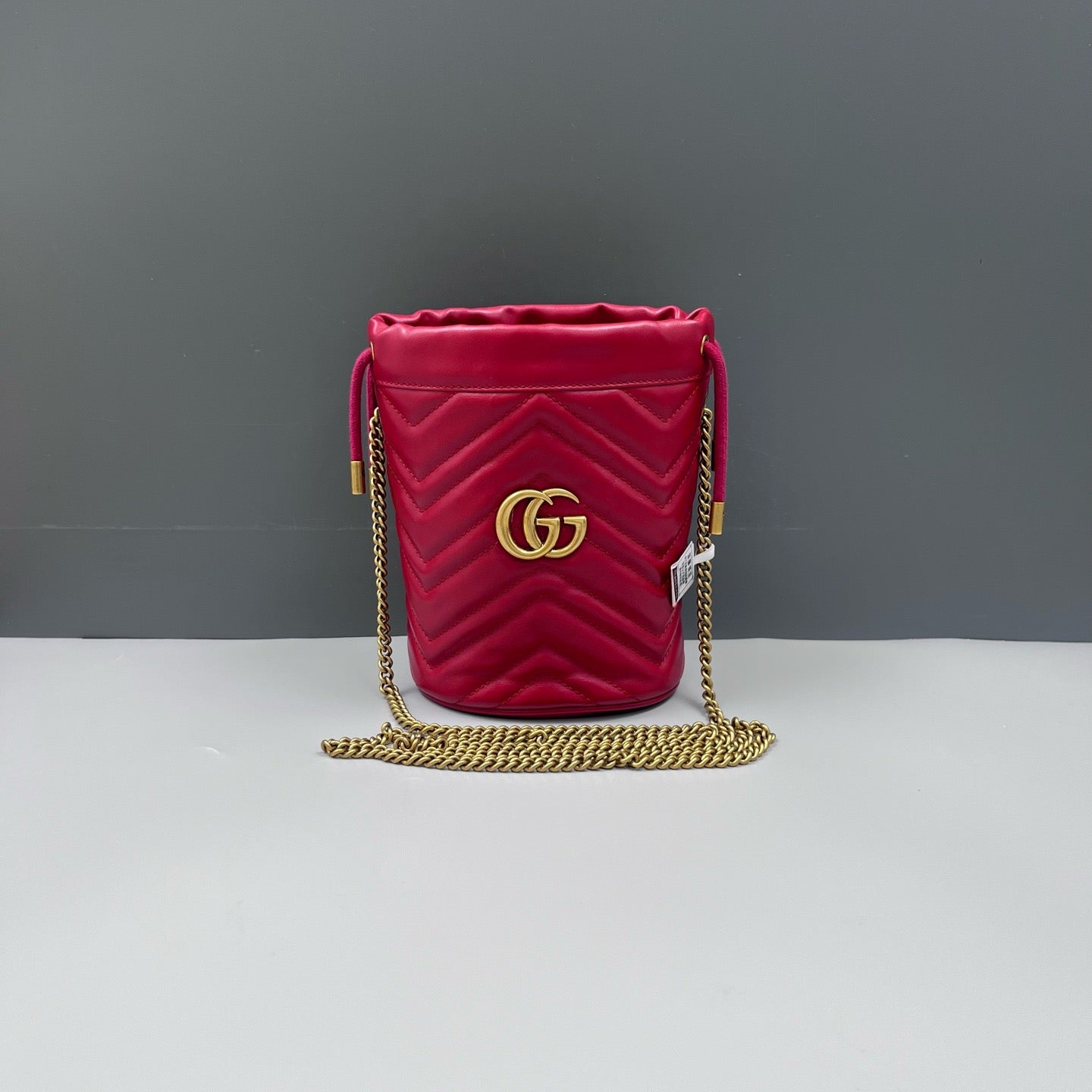 Gucci - Marmont - Leather - Red - (mini)