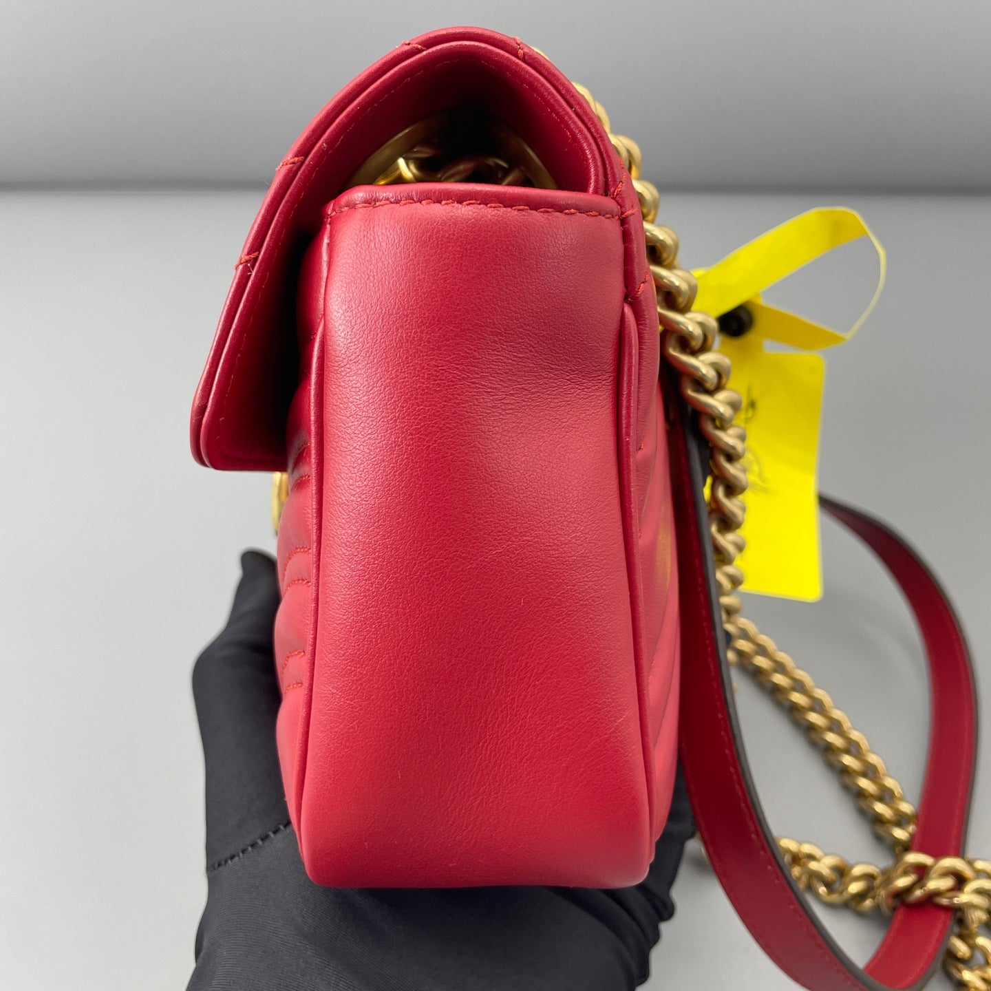 Gucci - Marmont - Leather - Red - (mini)