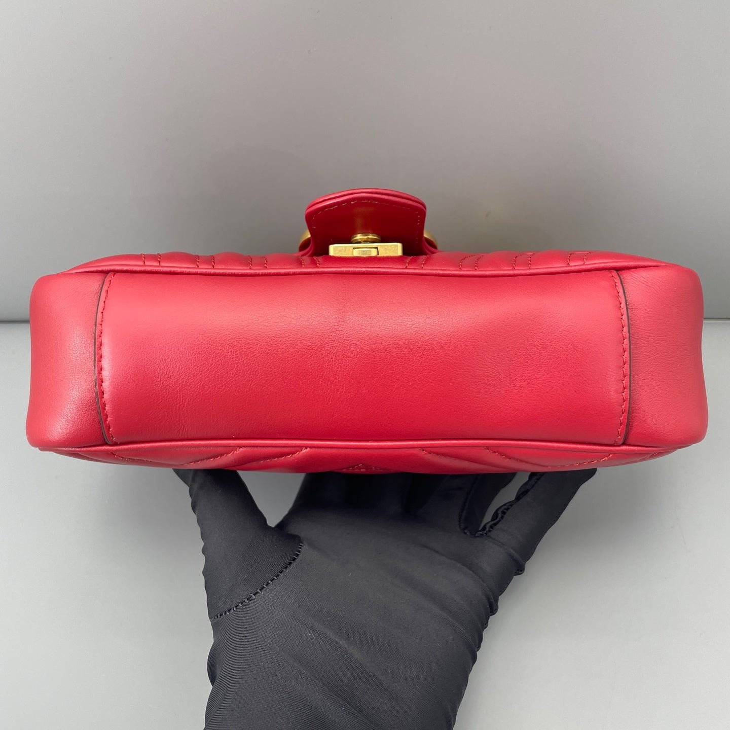 Gucci - Marmont - Leather - Red - (mini)