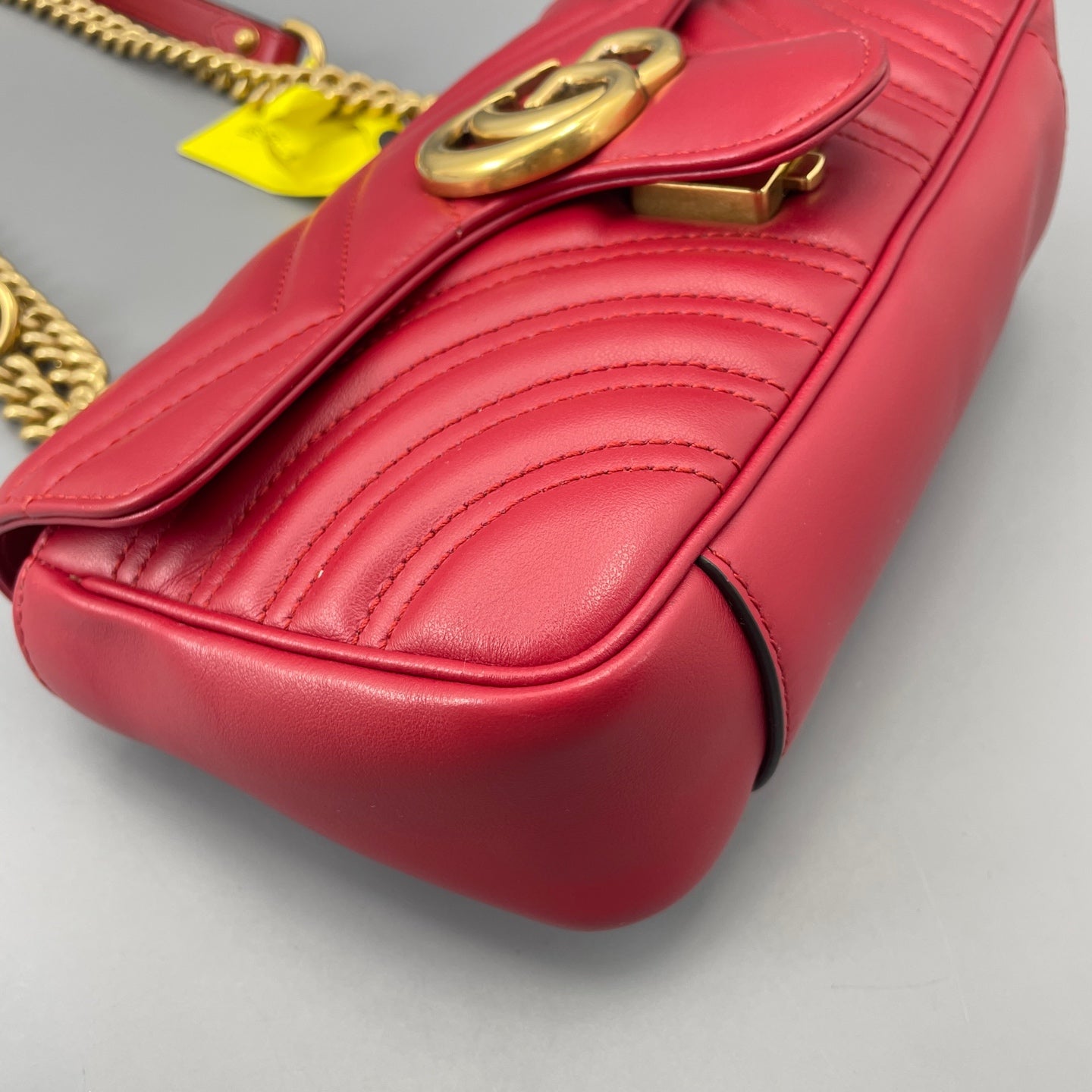 Gucci - Marmont - Leather - Red - (mini)