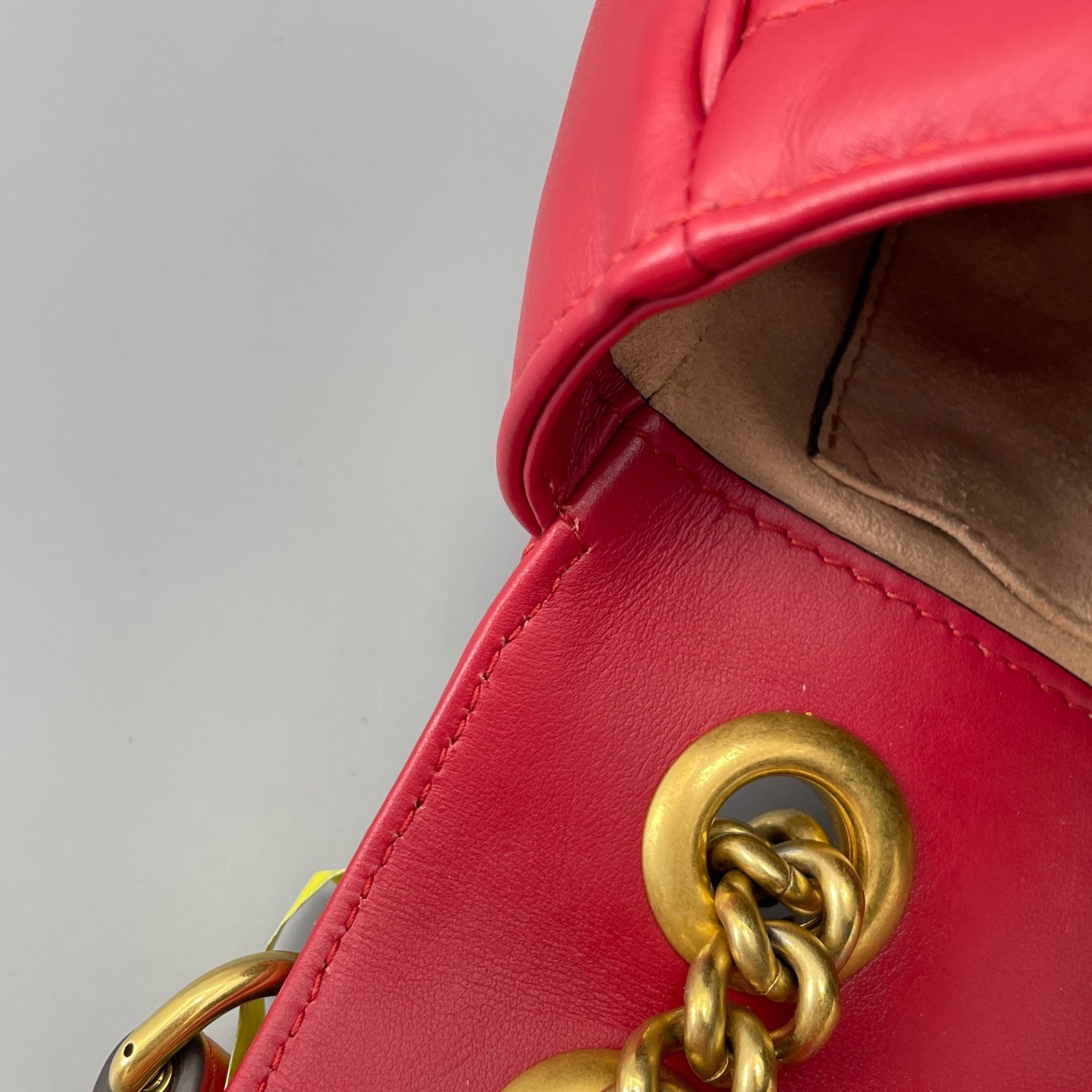 Gucci - Marmont - Leather - Red - (mini)