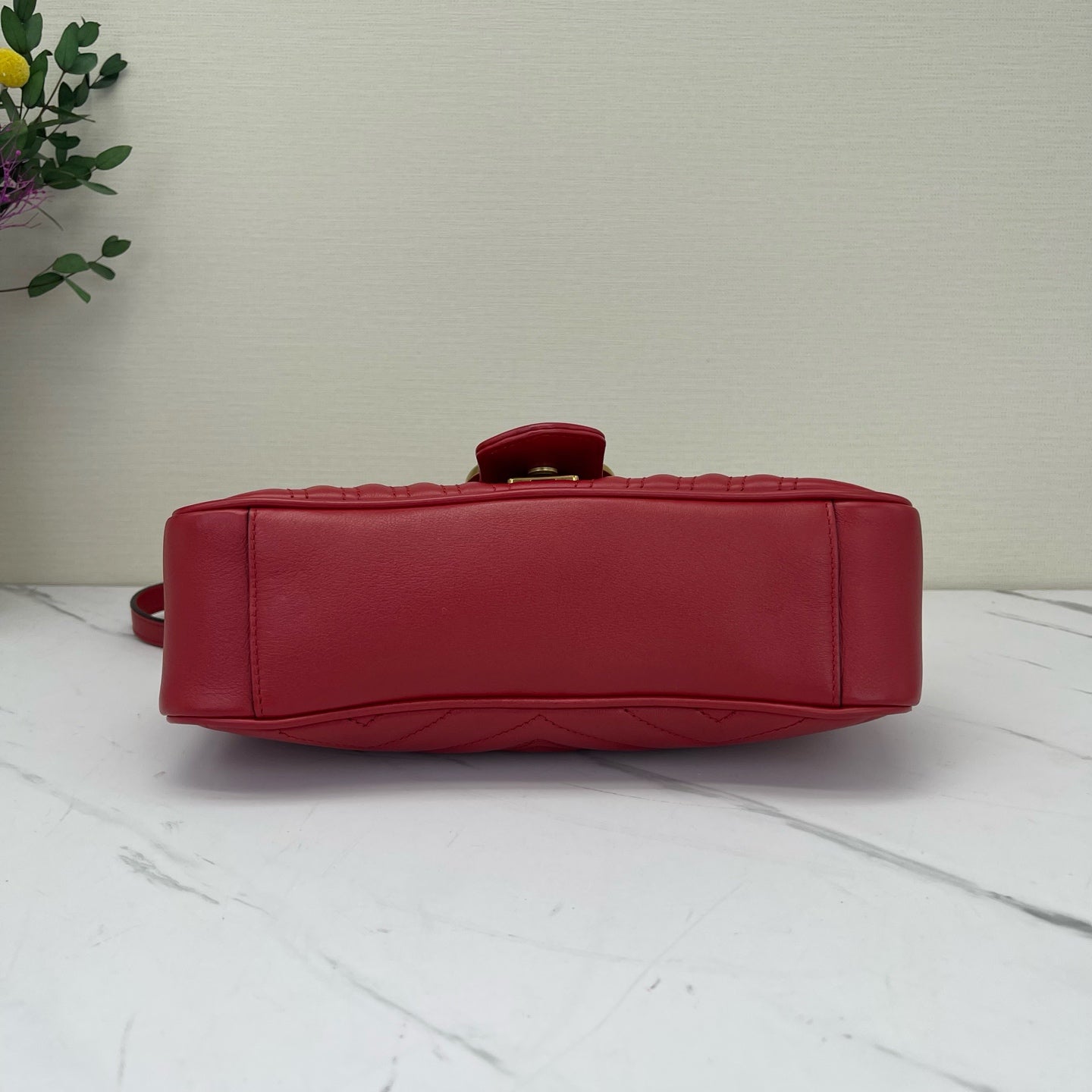Gucci - Marmont - Leather - Red - (small)