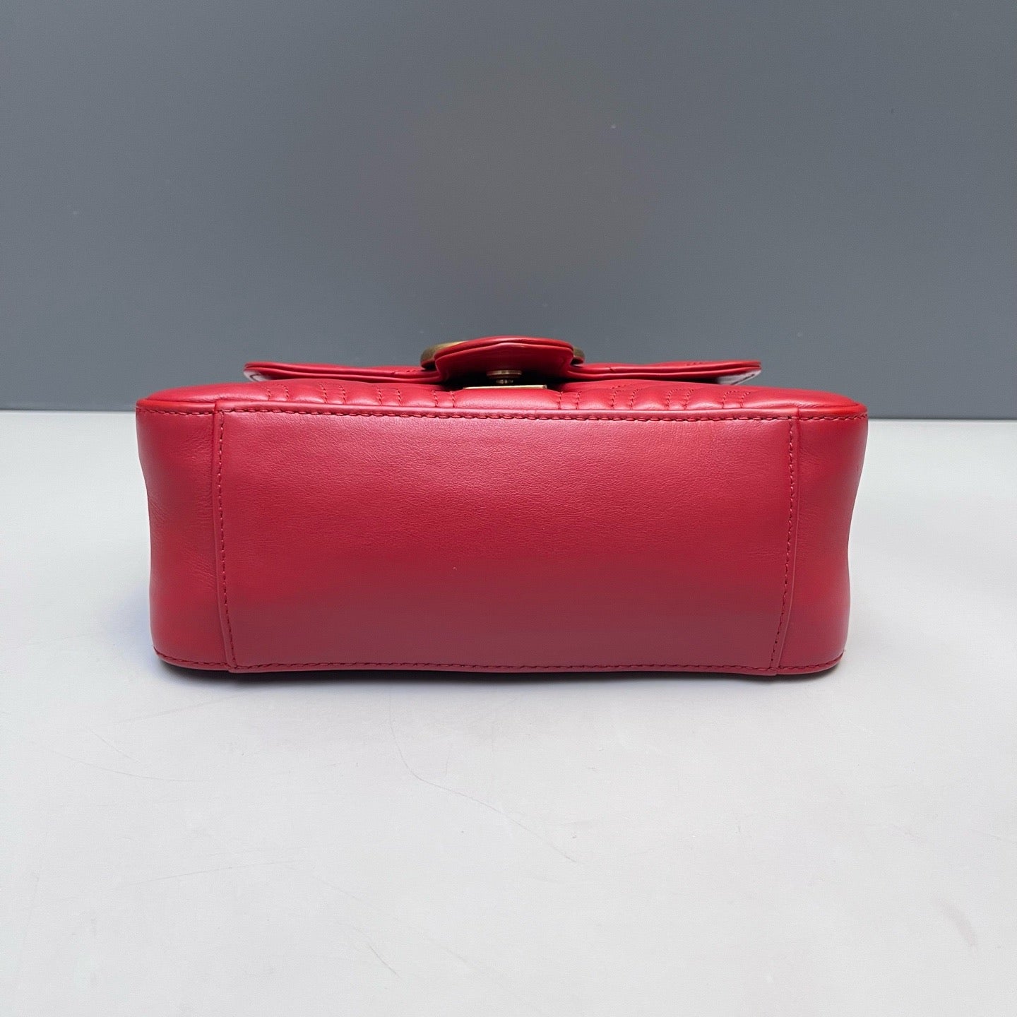 Gucci - Marmont - Leather - Red - (small)