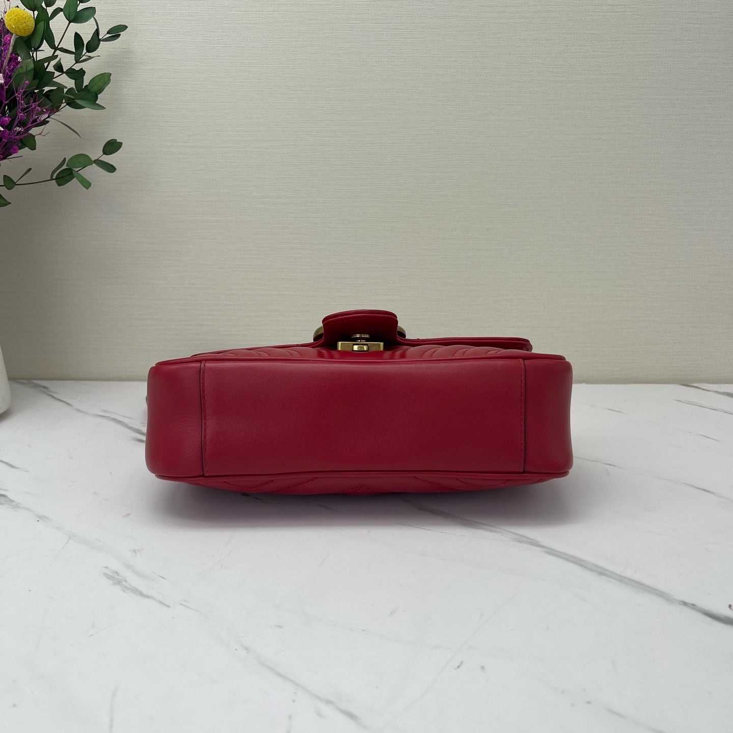 Gucci - Marmont - Leather - Red - (small)