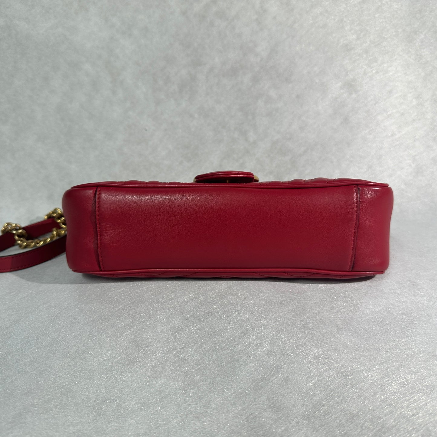 Gucci - Marmont - Leather - Red - (small)