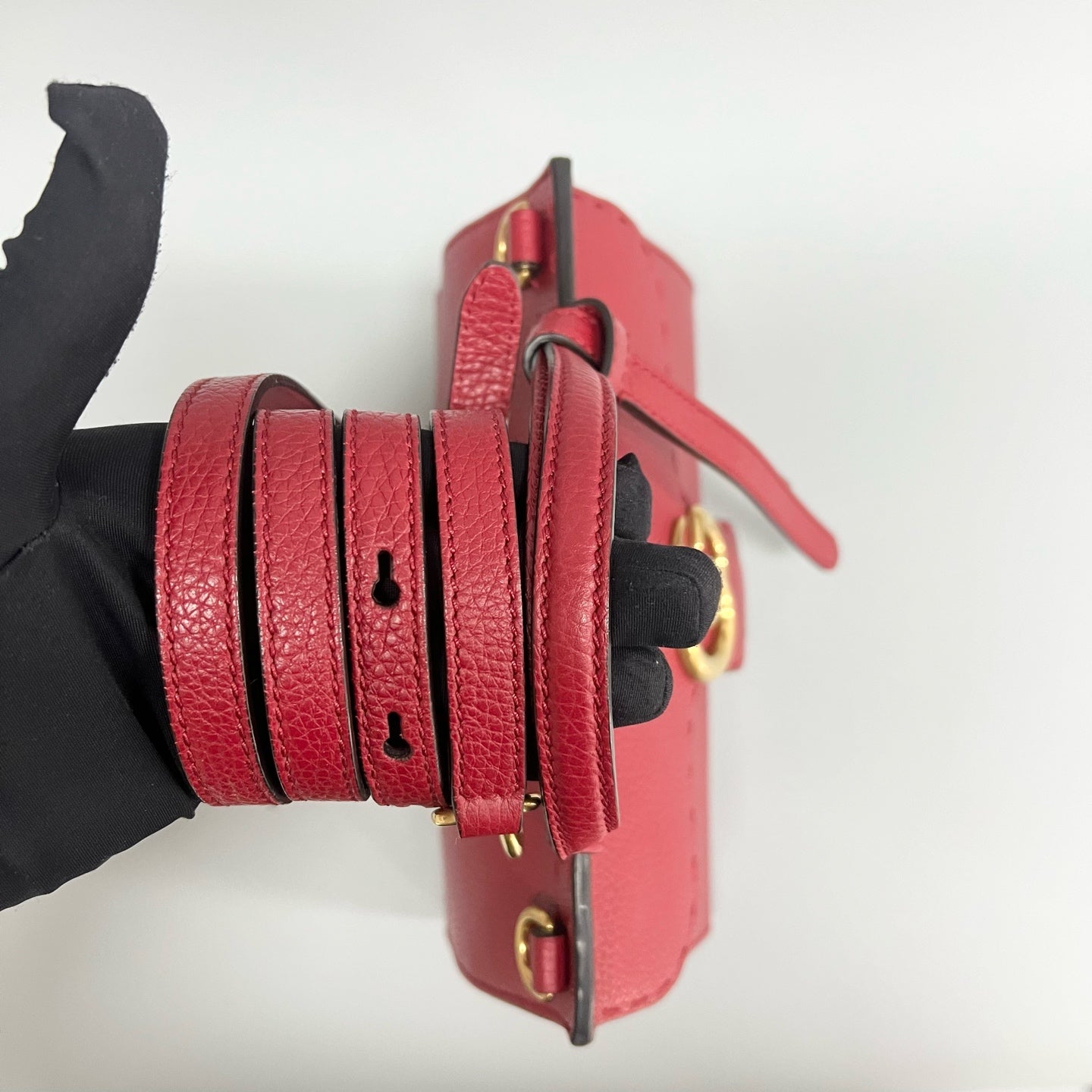 Gucci - Marmont - Leather - Red - (Small)