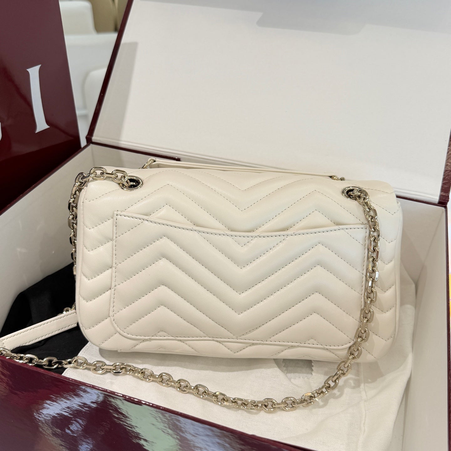 Gucci - Marmont - Leather - White - (medium)