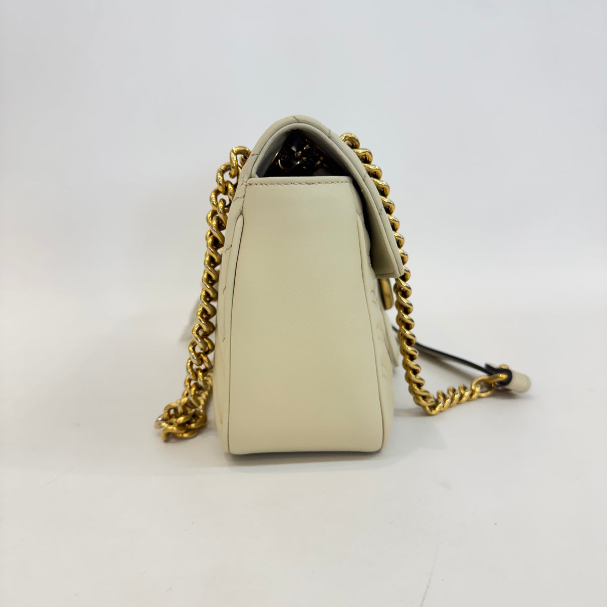 Gucci - Marmont - Leather - White - (medium)
