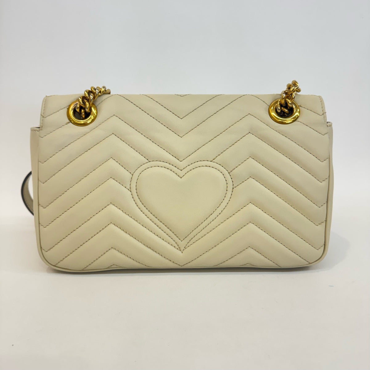 Gucci - Marmont - Leather - White - (medium)