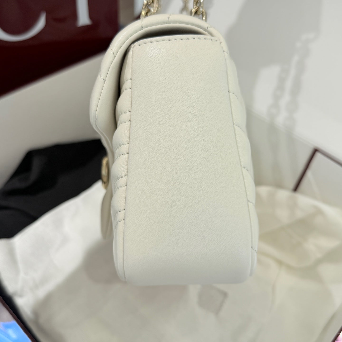 Gucci - Marmont - Leather - White - (medium)