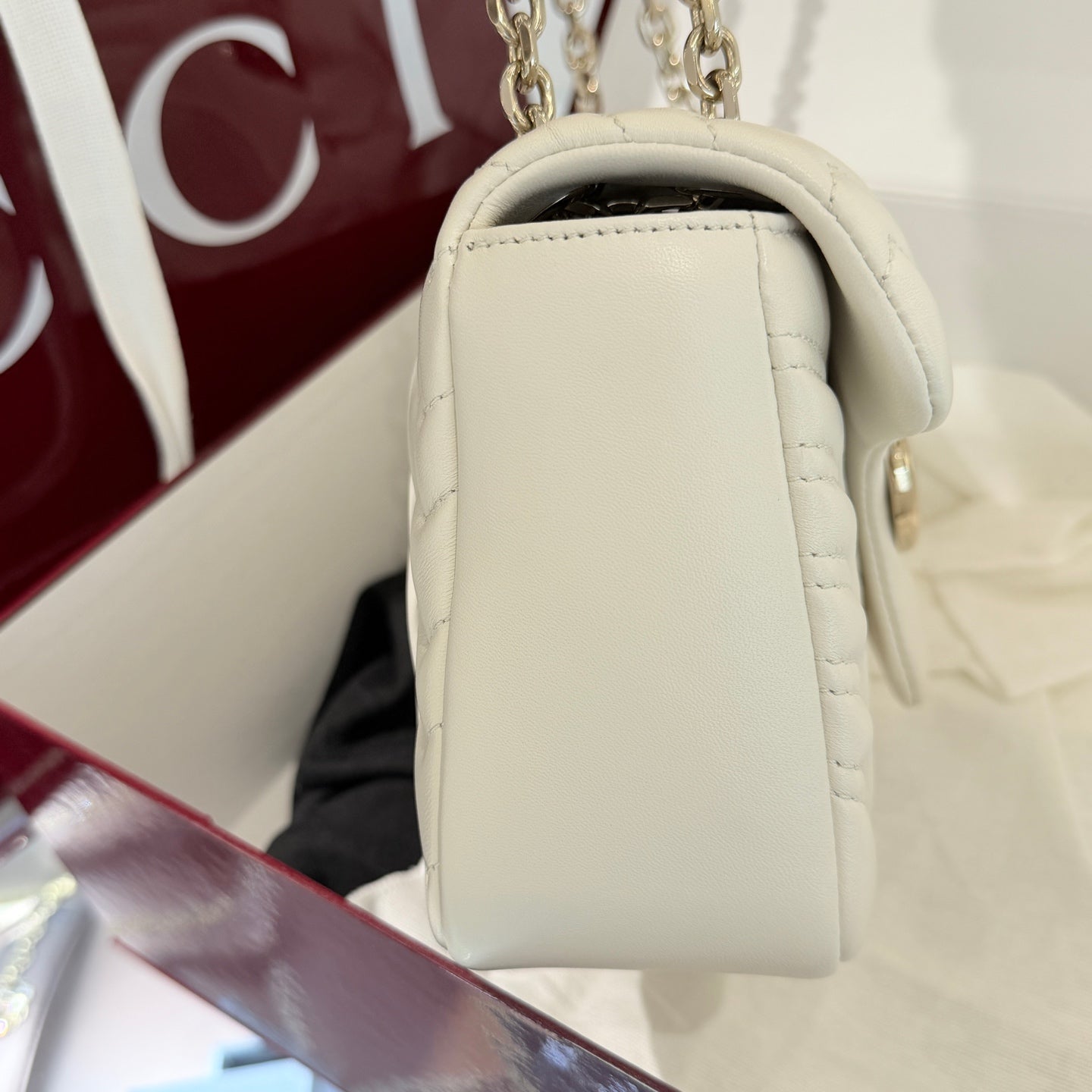 Gucci - Marmont - Leather - White - (medium)