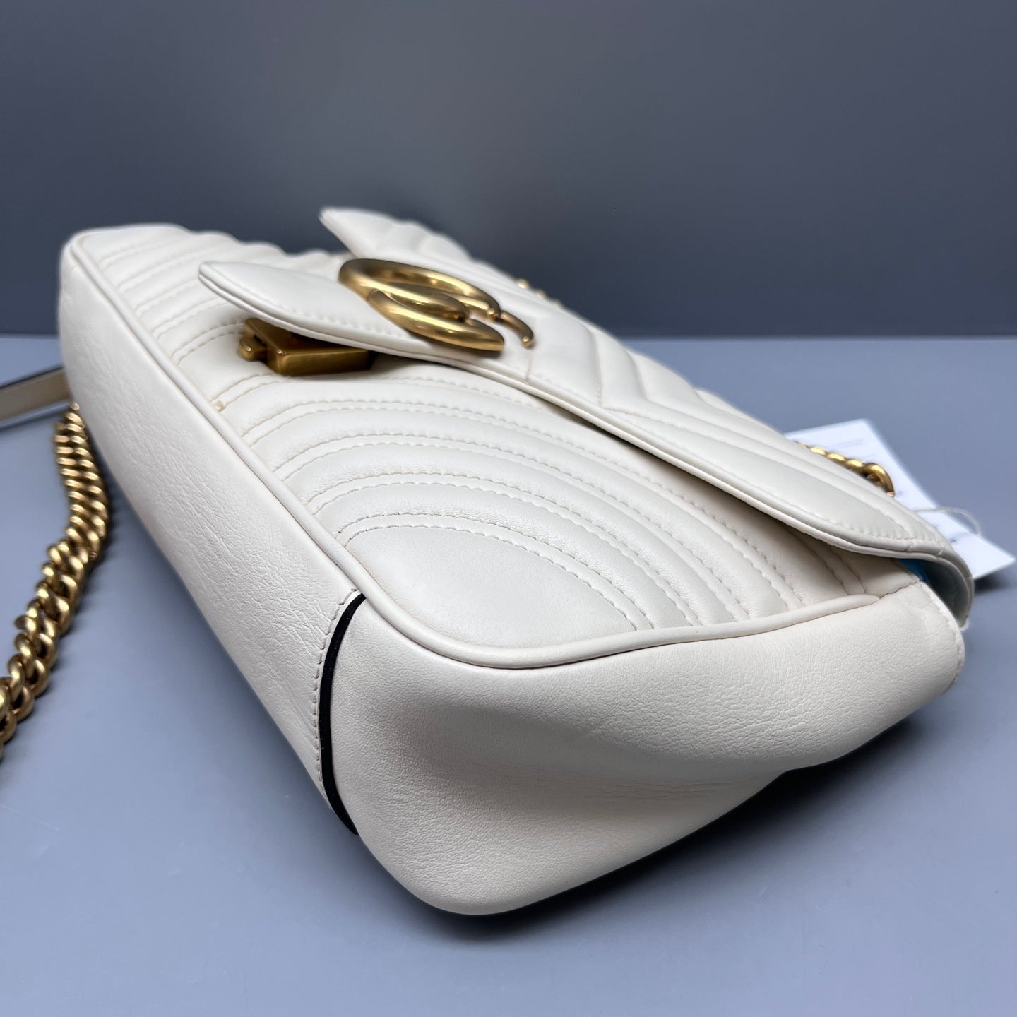 Gucci - Marmont - Leather - White - (medium)