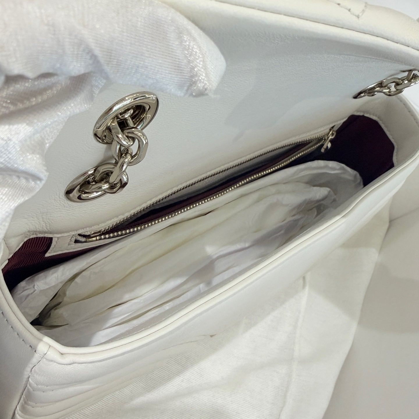 Gucci - Marmont - Leather - White - (medium)