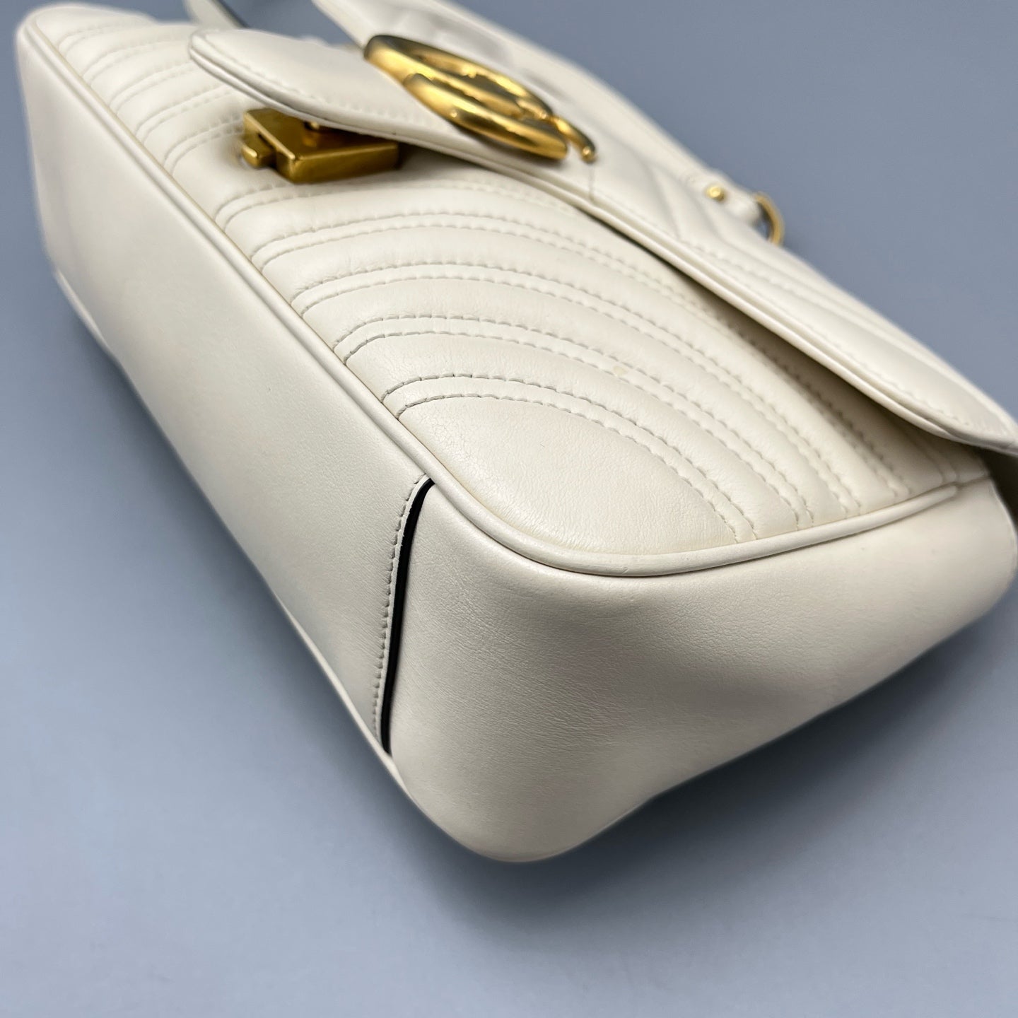Gucci - Marmont - Leather - White - (medium)