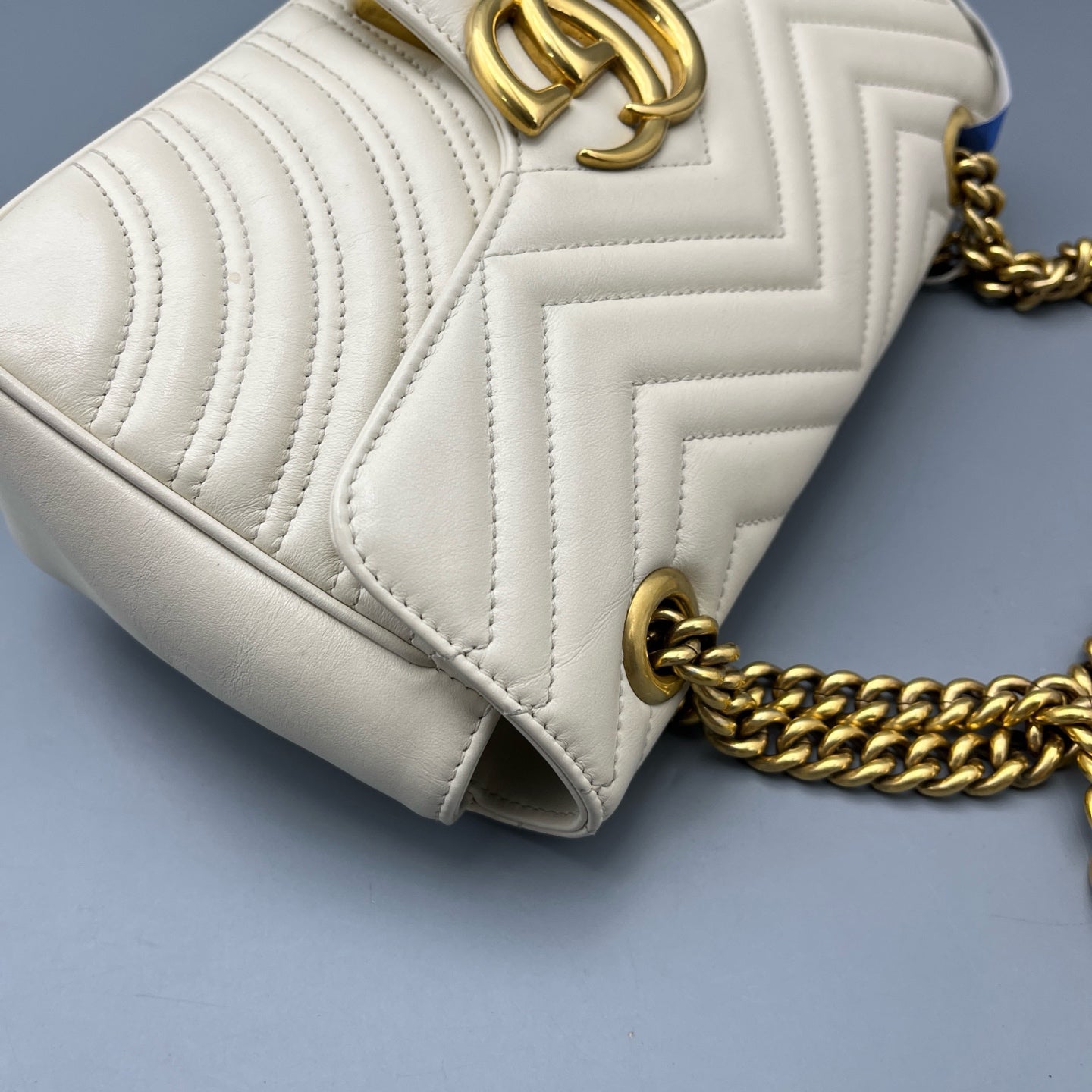 Gucci - Marmont - Leather - White - (medium)