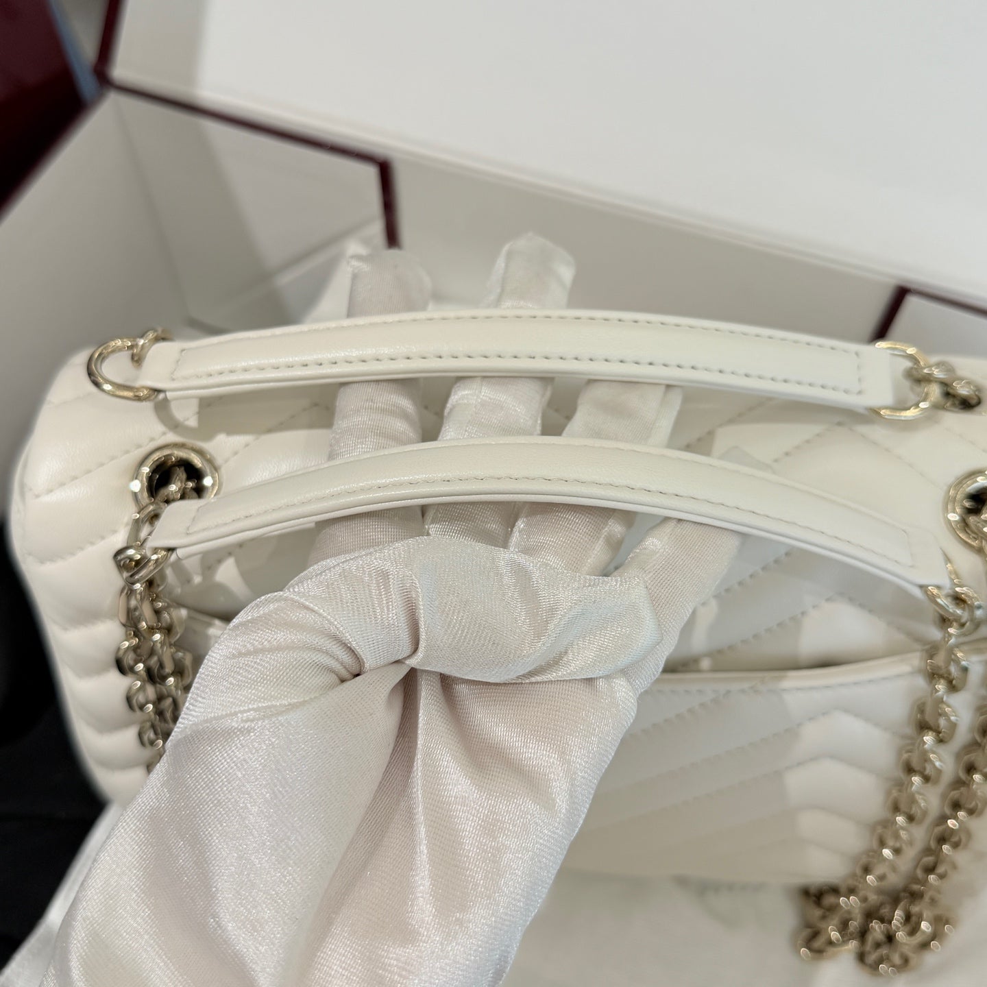 Gucci - Marmont - Leather - White - (medium)