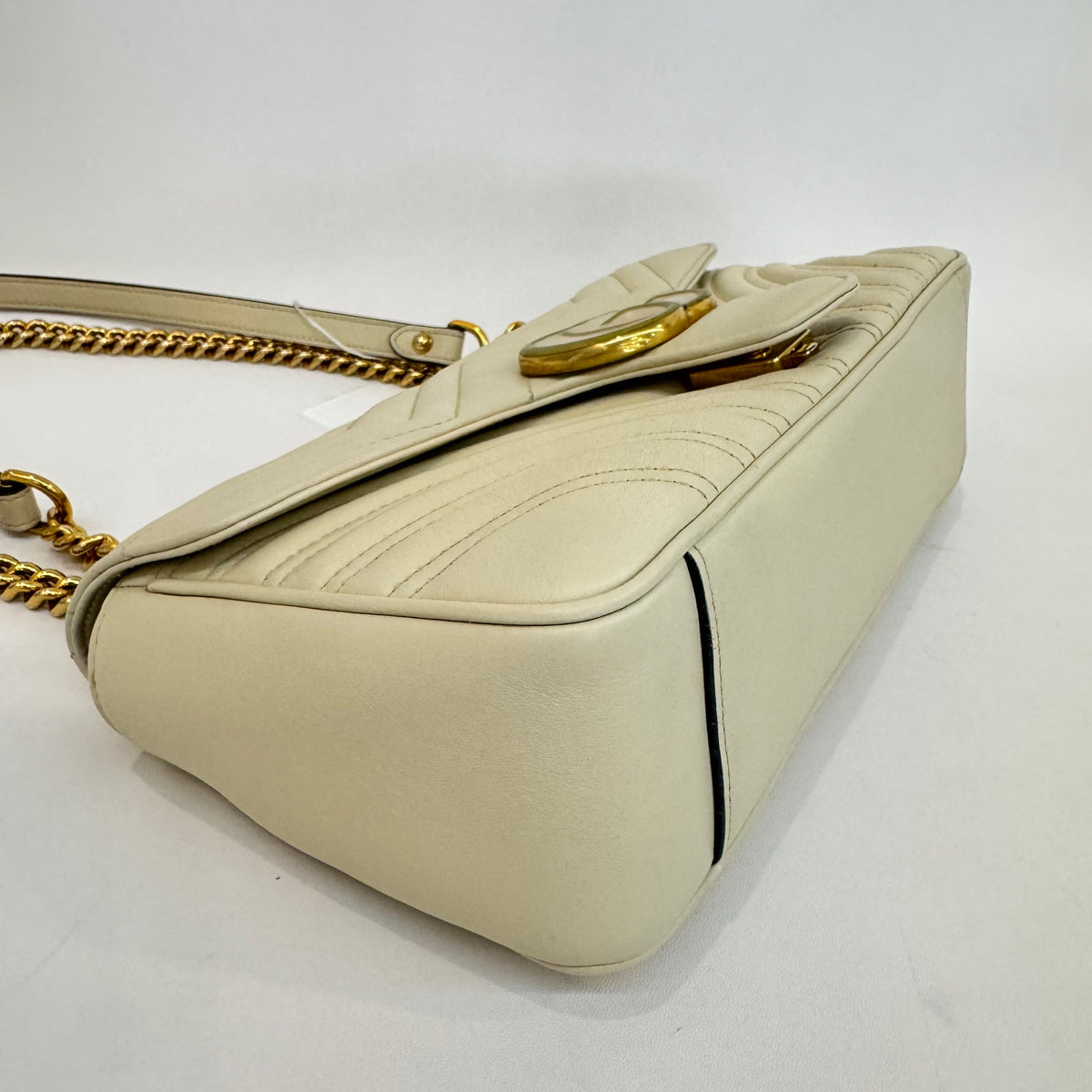 Gucci - Marmont - Leather - White - (medium)