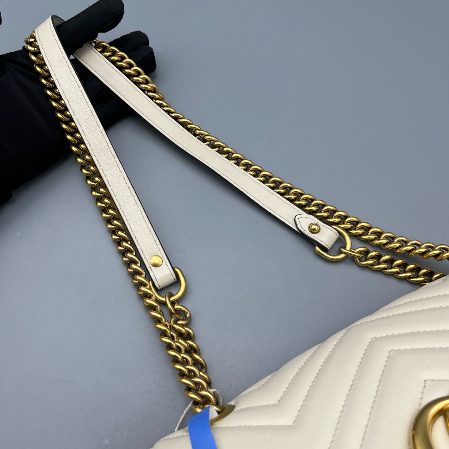 Gucci - Marmont - Leather - White - (medium)
