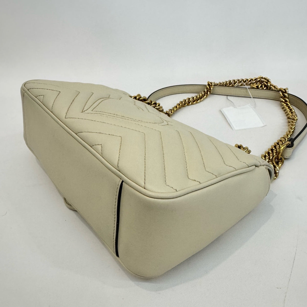 Gucci - Marmont - Leather - White - (medium)