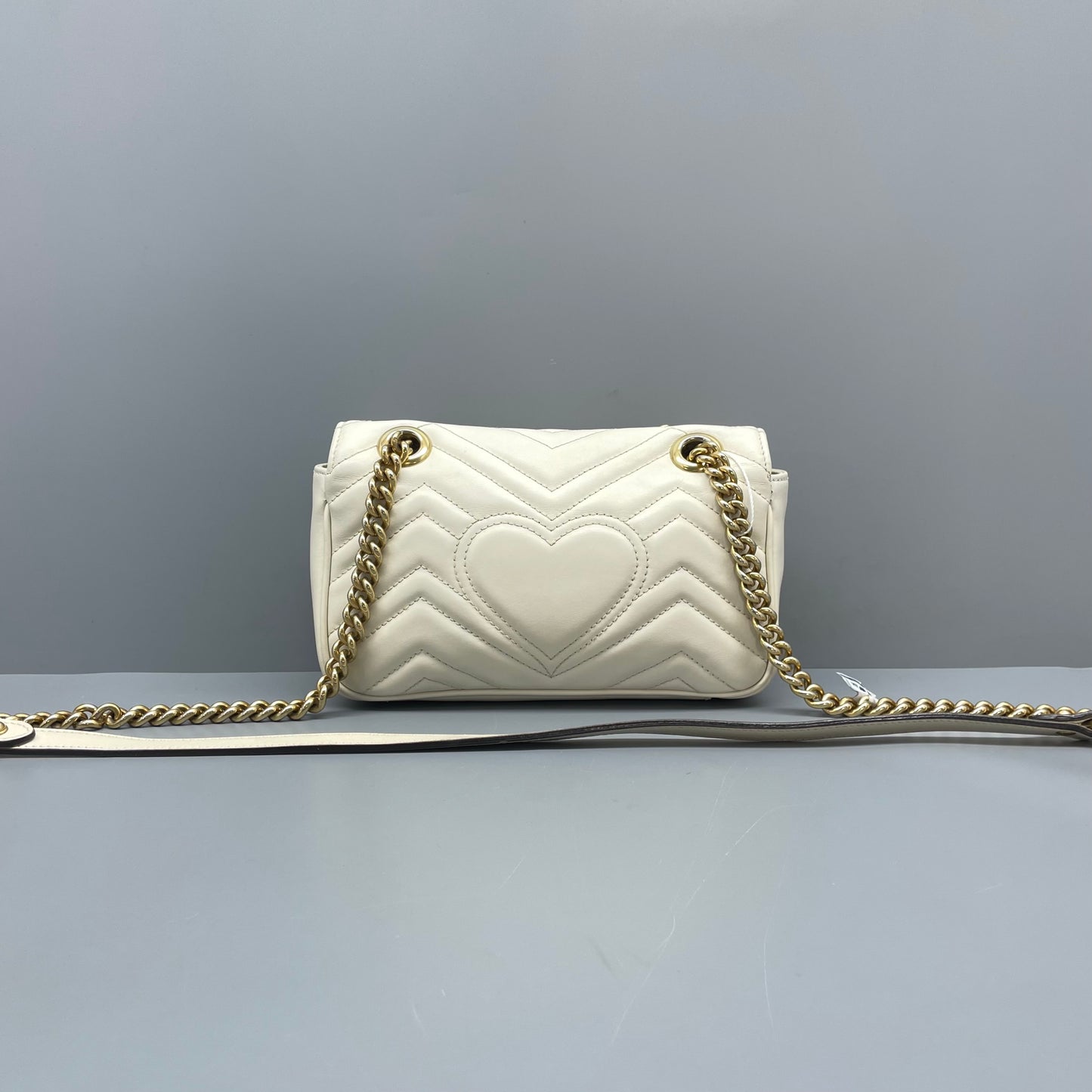 Gucci - Marmont - Leather - White - (mini)
