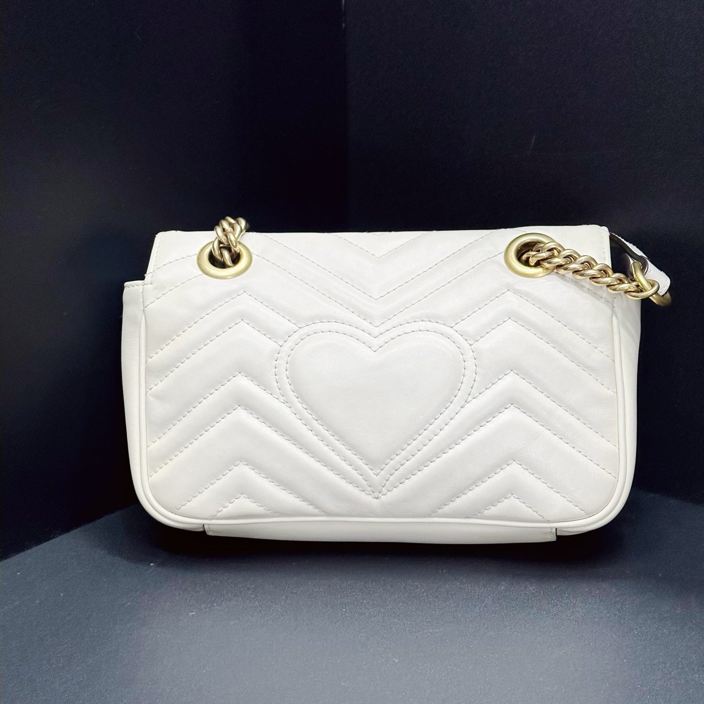 Gucci - Marmont - Leather - White - (mini)