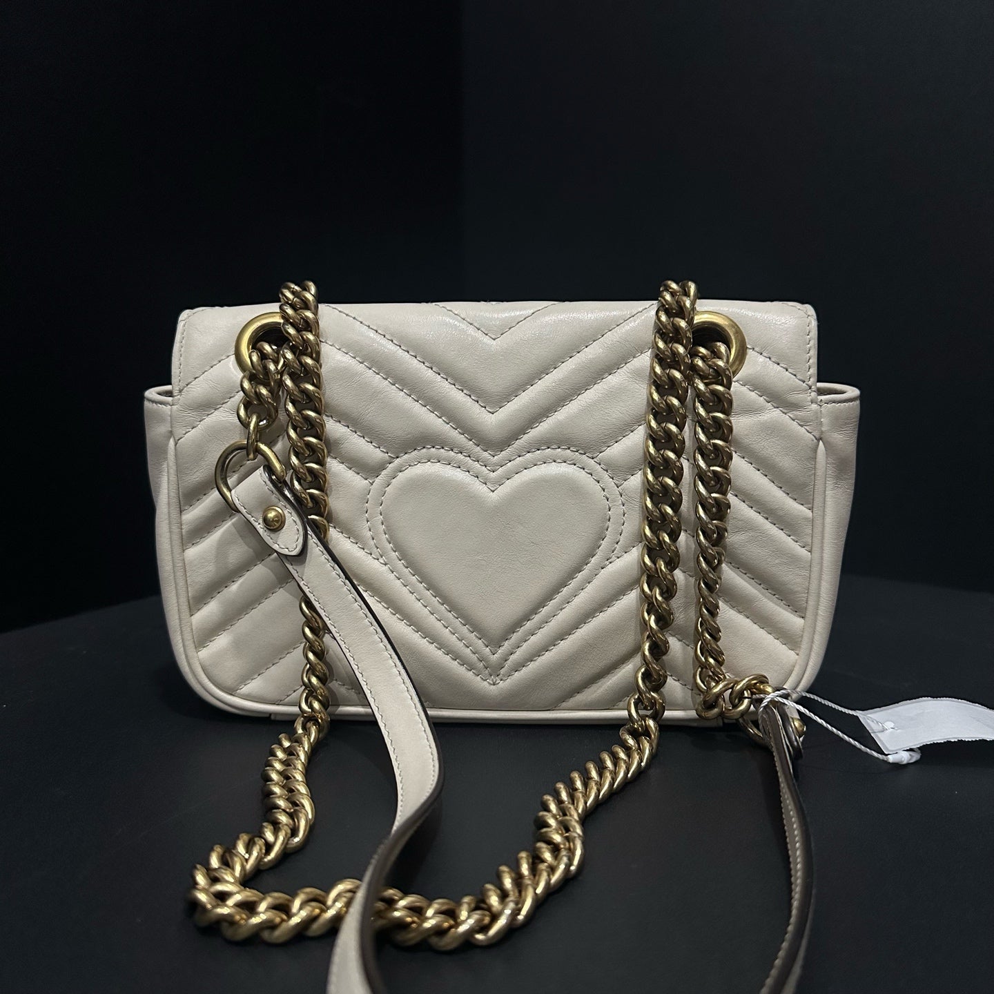 Gucci - Marmont - Leather - White - (mini)