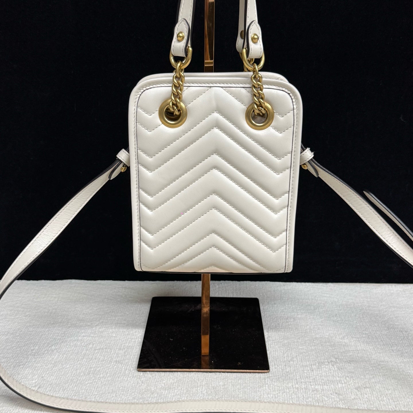 Gucci - Marmont - Leather - White - (mini)