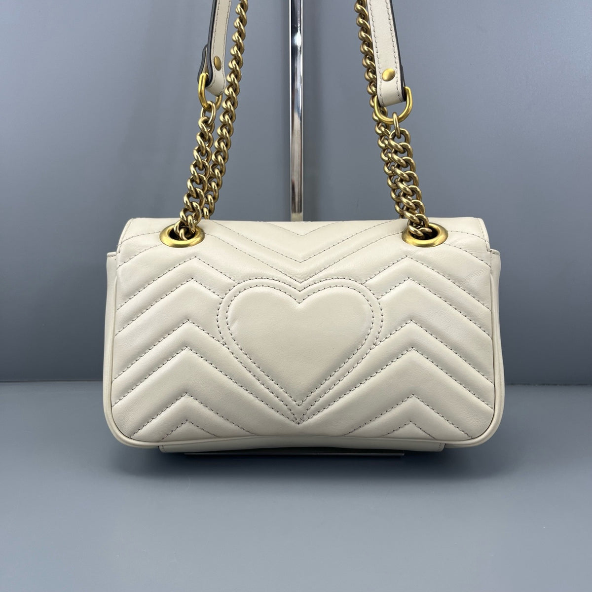 Gucci - Marmont - Leather - White - (mini)