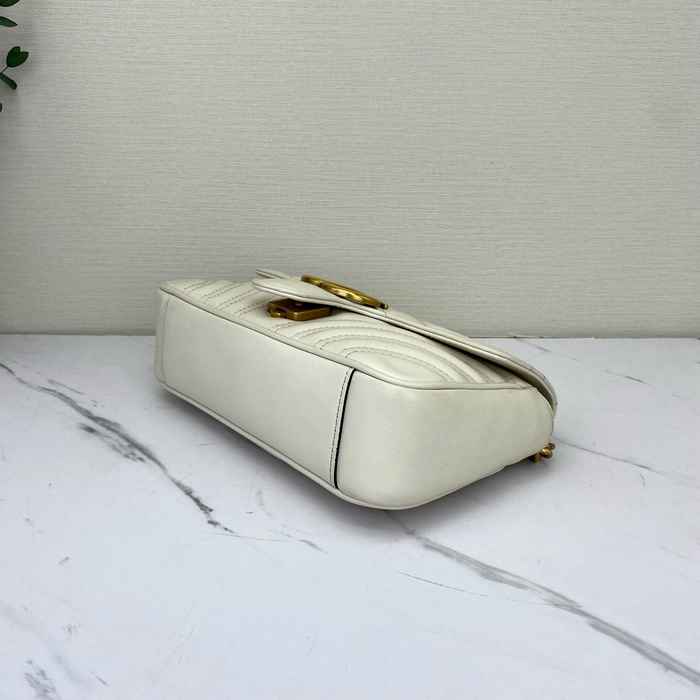 Gucci - Marmont - Leather - White - (mini)