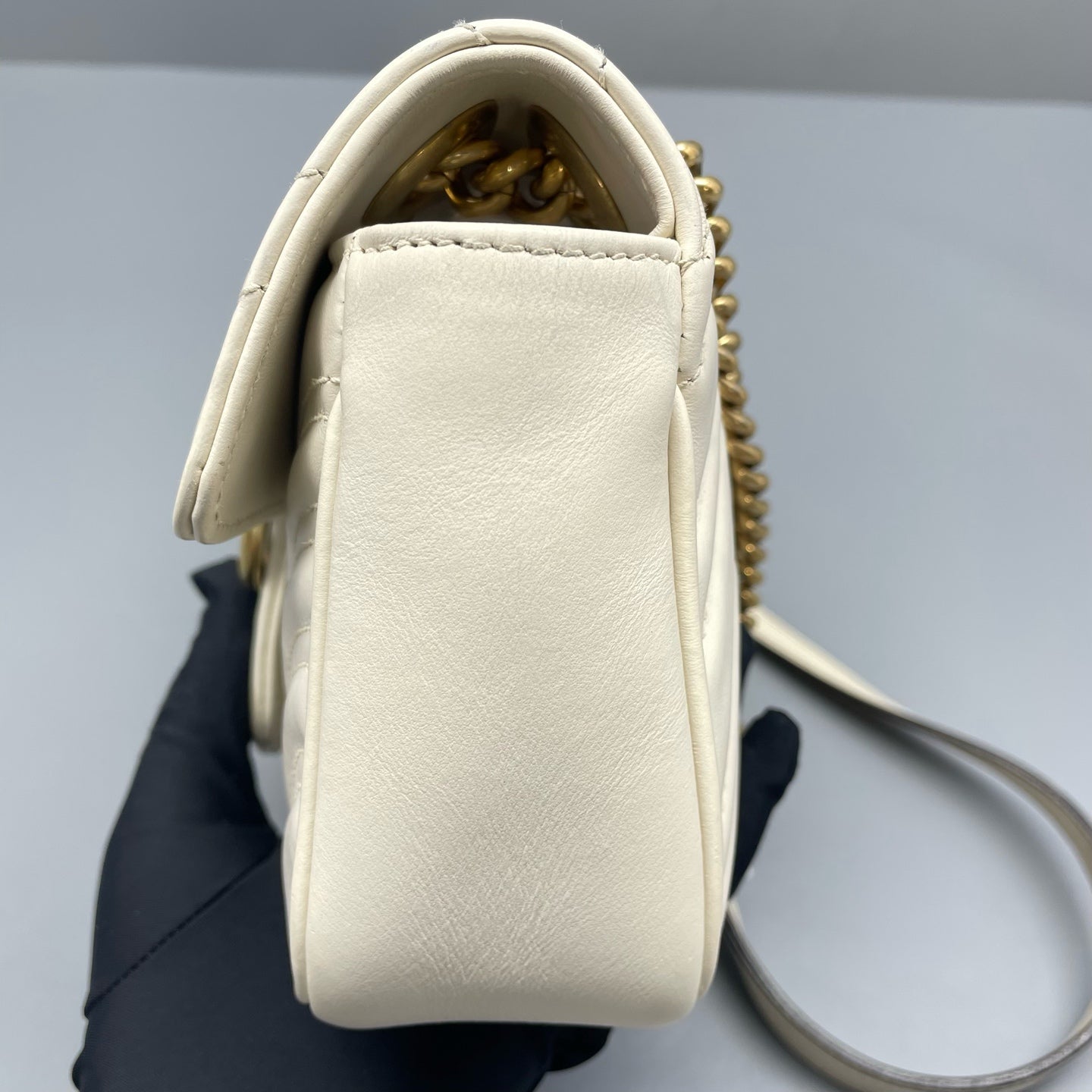 Gucci - Marmont - Leather - White - (mini)