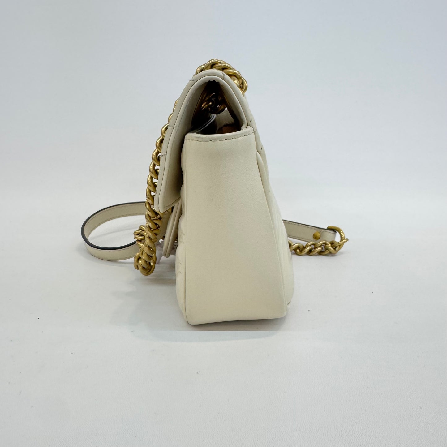 Gucci - Marmont - Leather - White - (mini)
