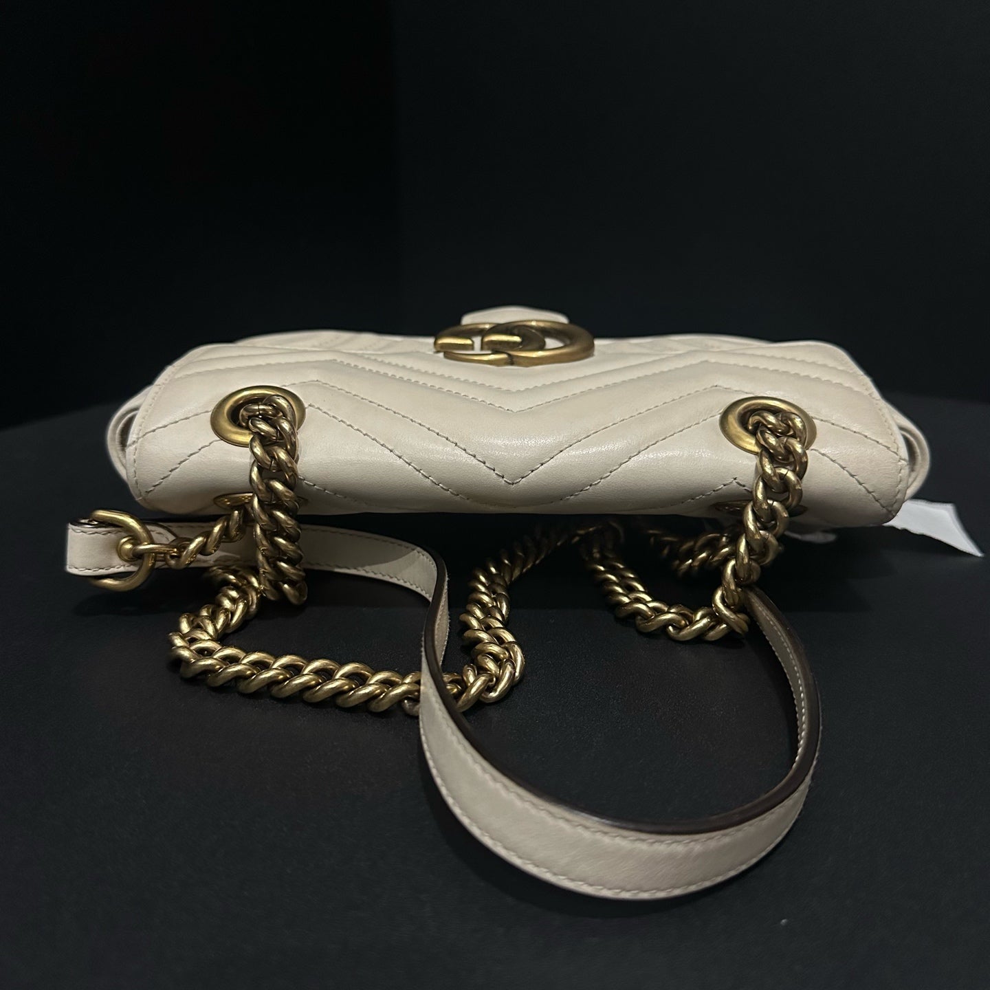 Gucci - Marmont - Leather - White - (mini)