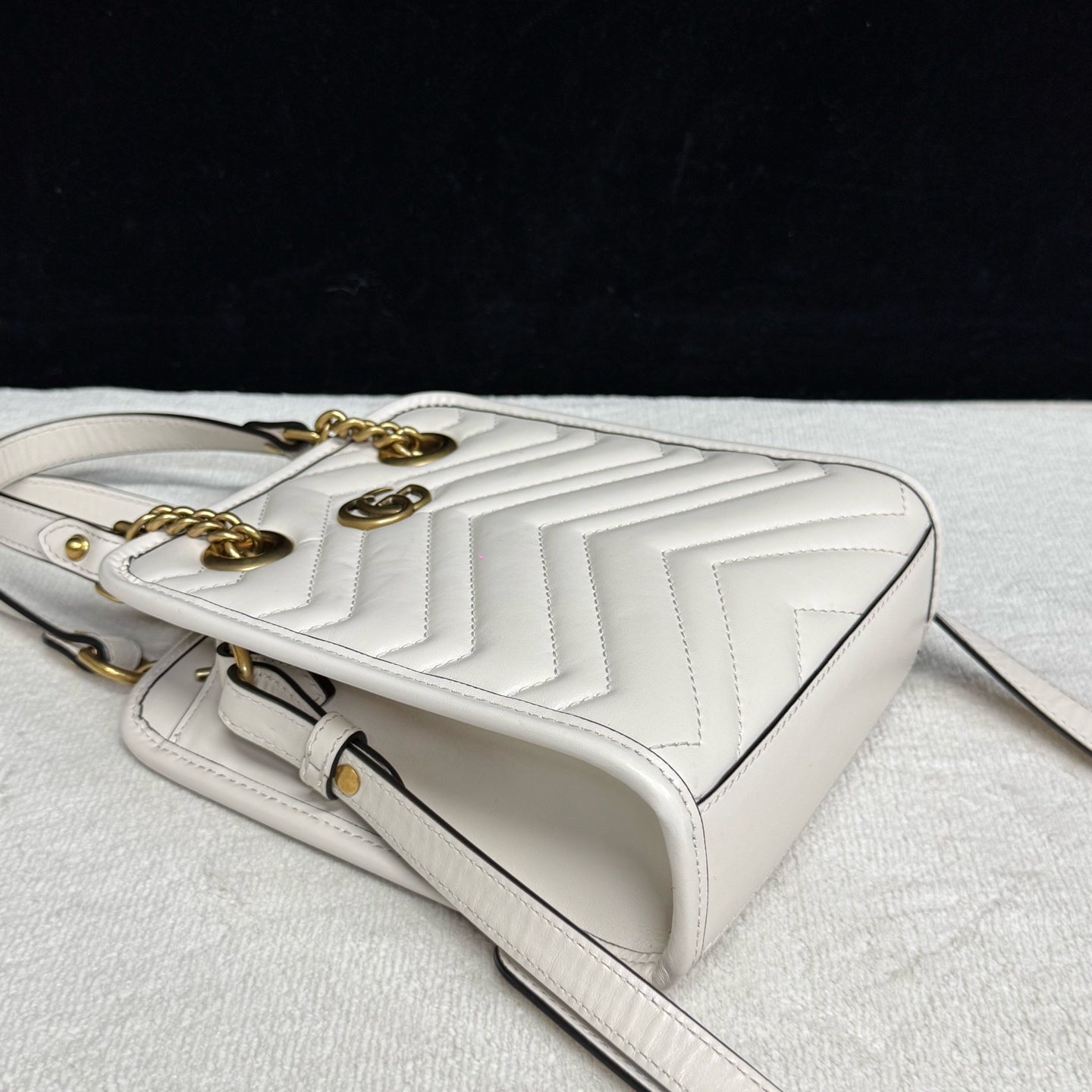 Gucci - Marmont - Leather - White - (mini)