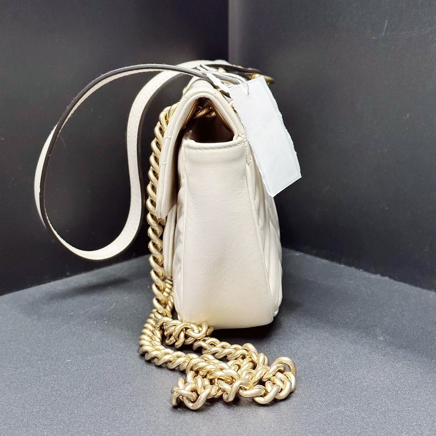 Gucci - Marmont - Leather - White - (mini)