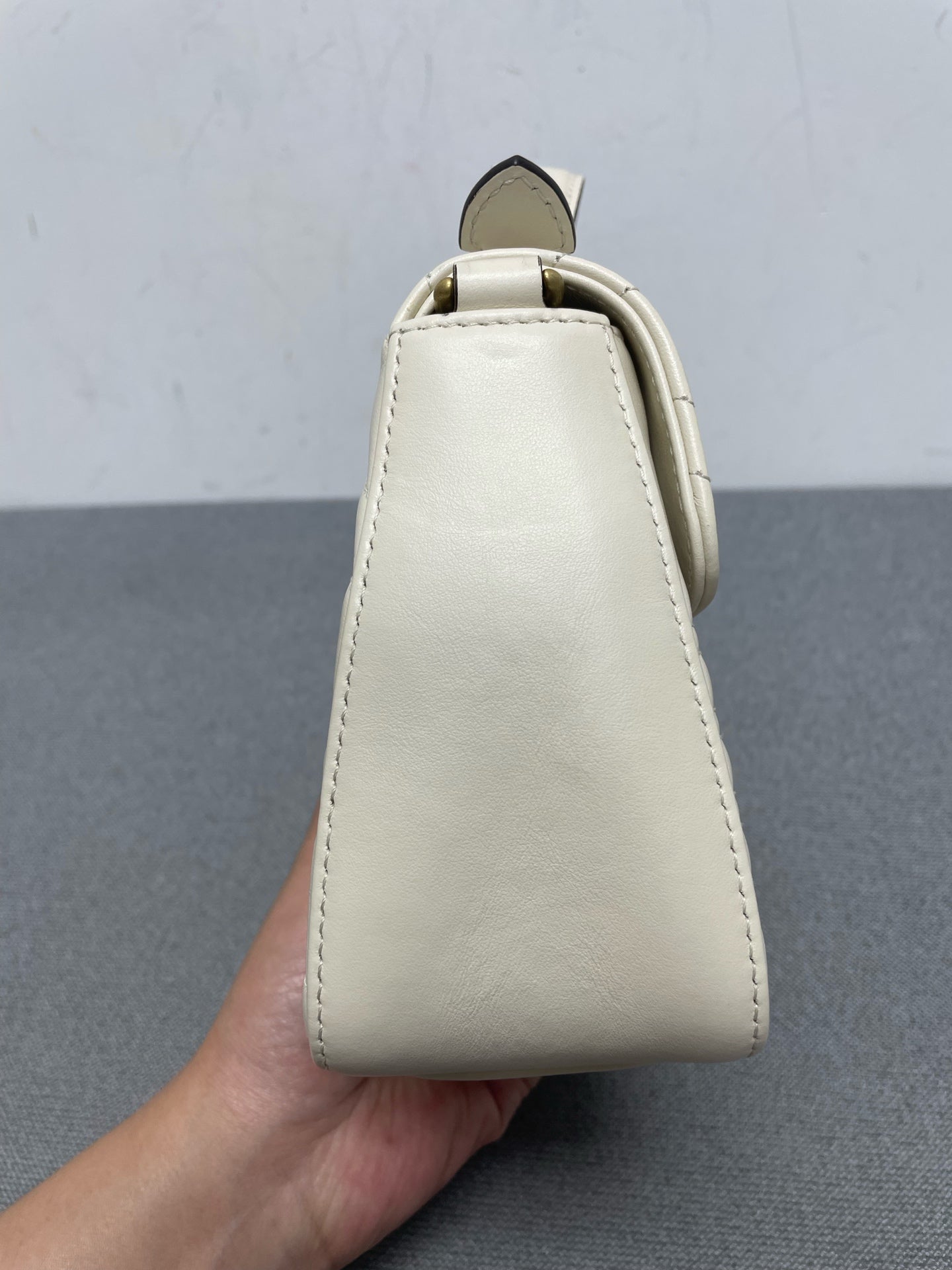 Gucci - Marmont - Leather - White - (mini)