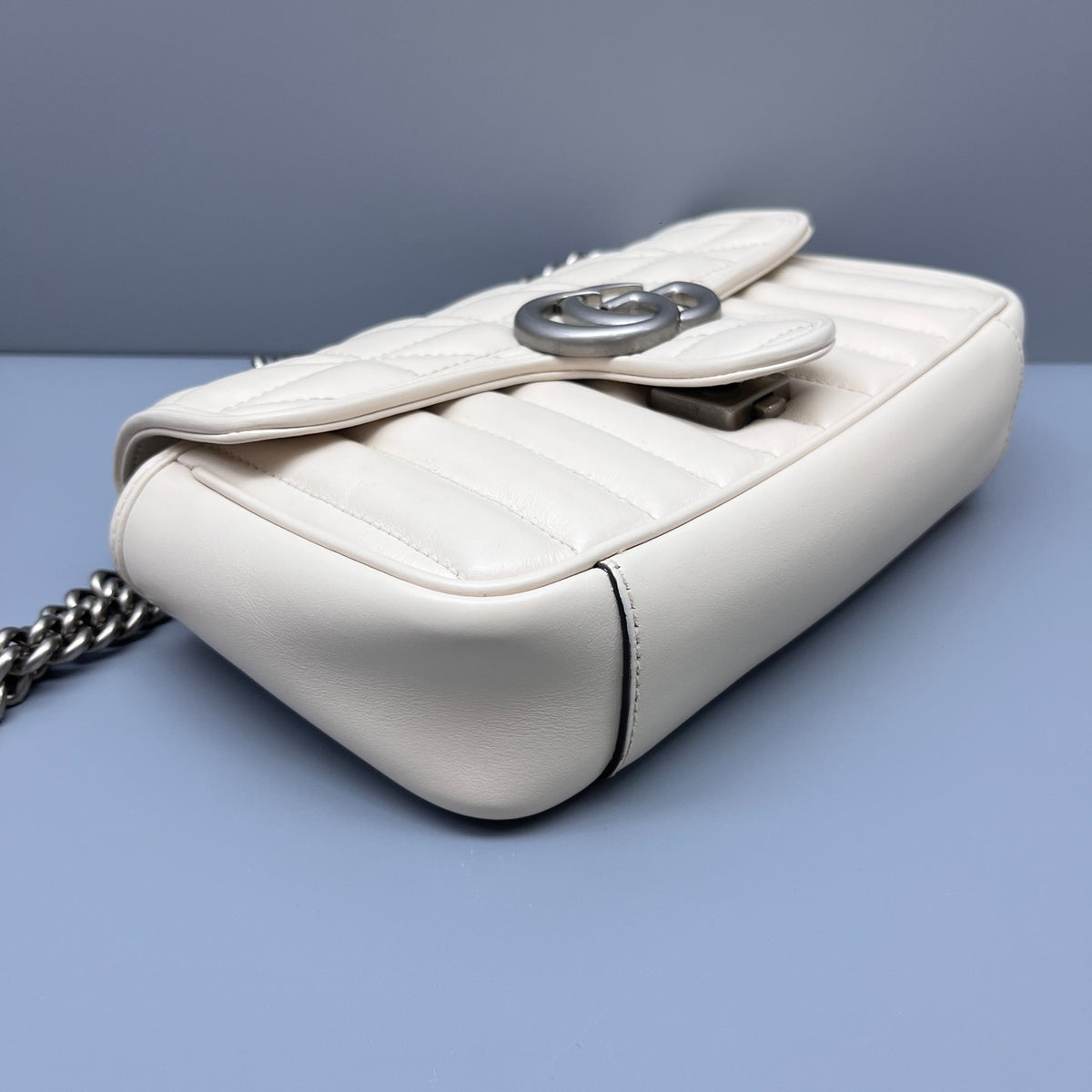 Gucci - Marmont - Leather - White - (mini)