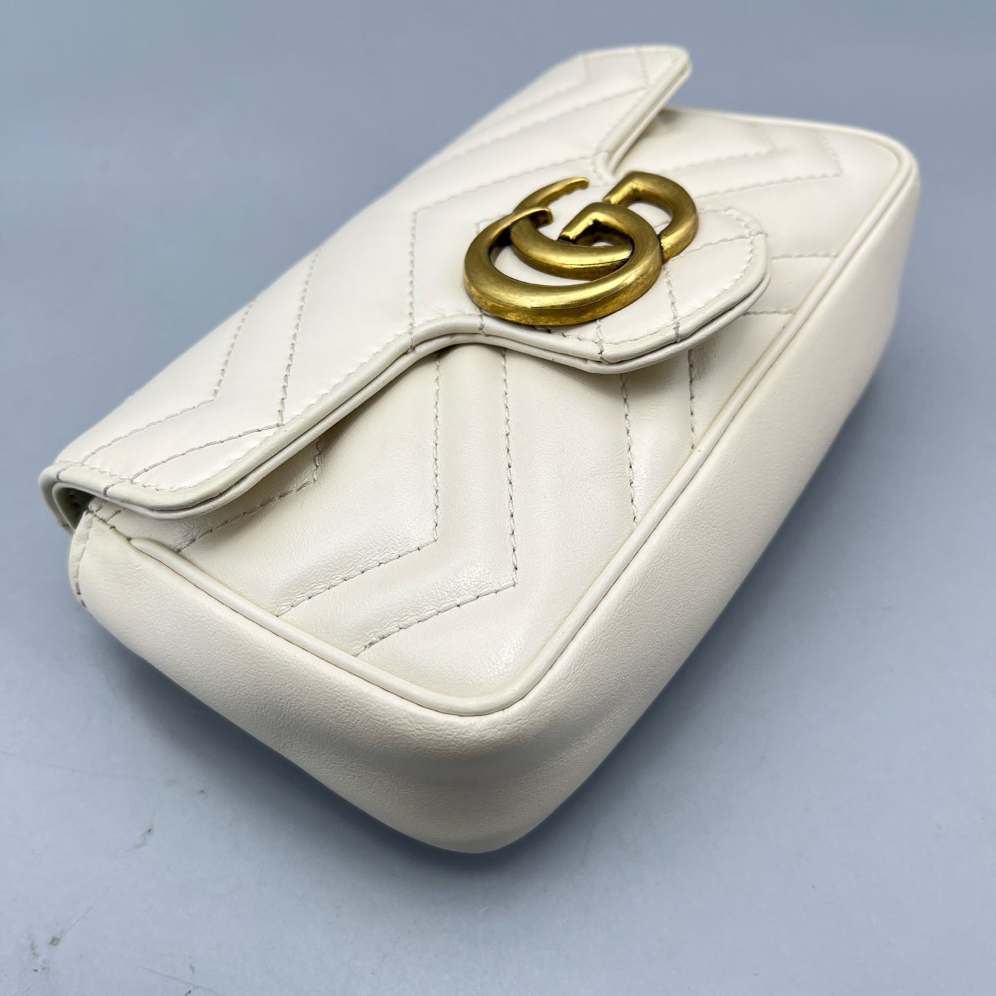 Gucci - Marmont - Leather - White - (mini)