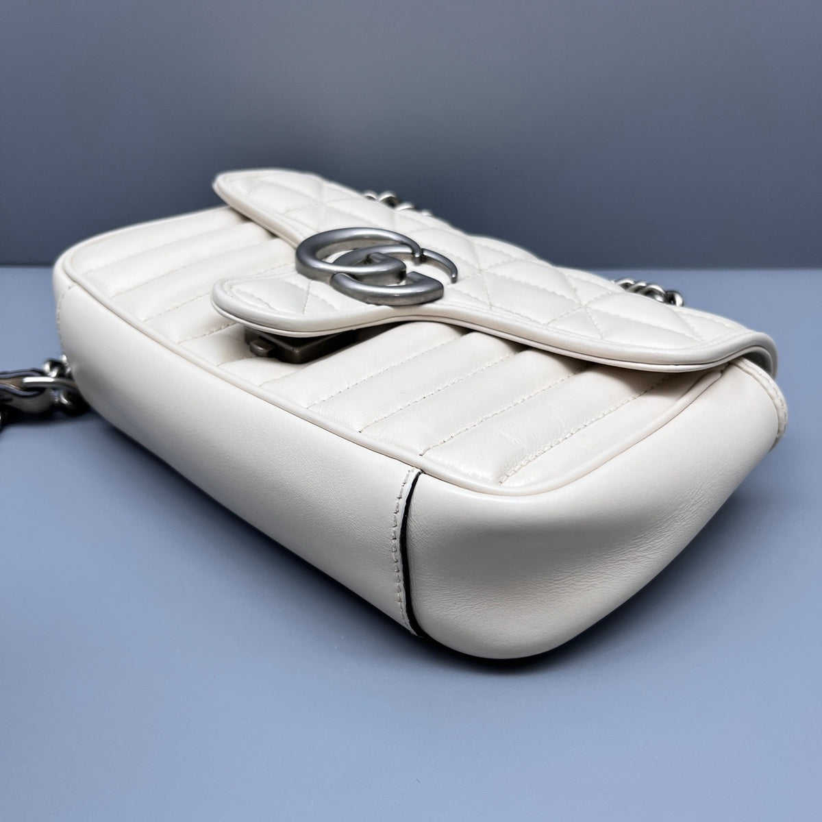 Gucci - Marmont - Leather - White - (mini)