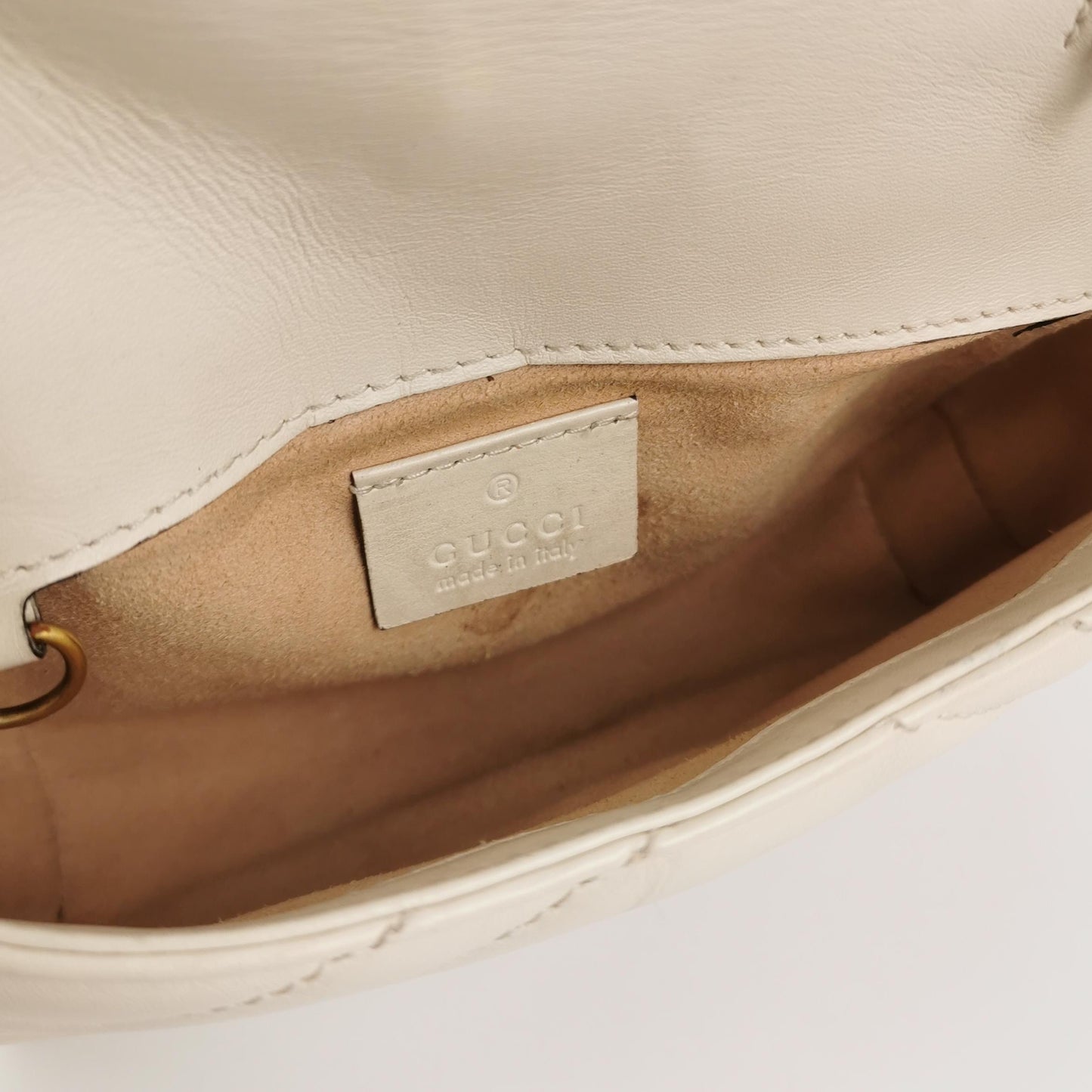Gucci - Marmont - Leather - White - (mini)
