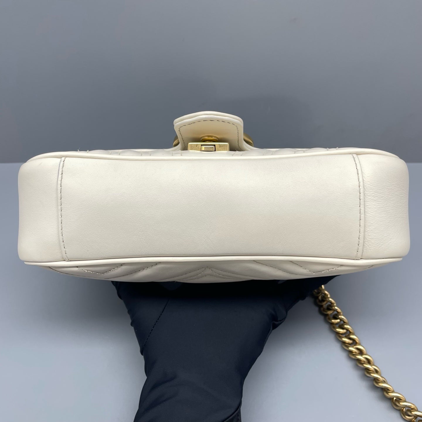Gucci - Marmont - Leather - White - (mini)